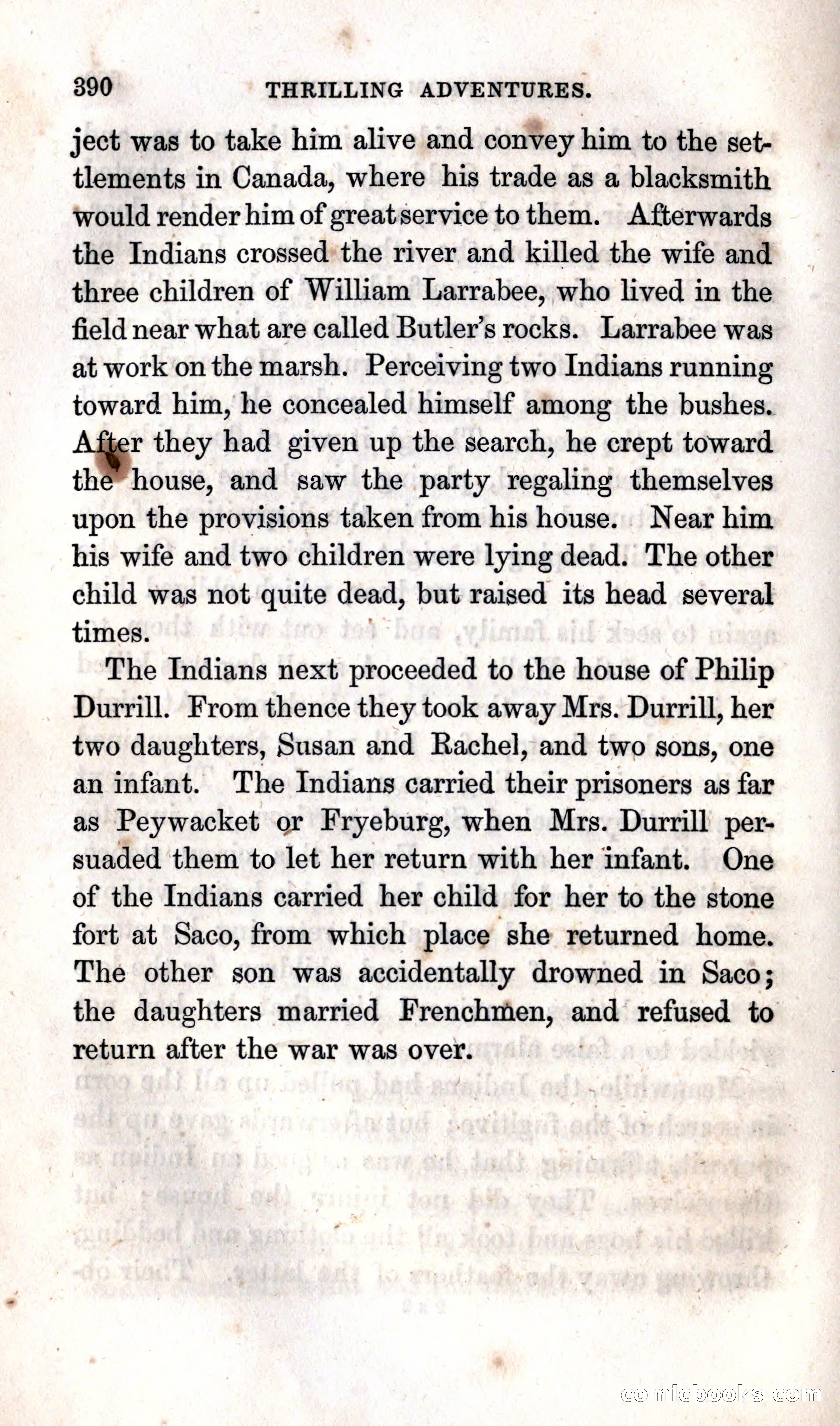 Thrilling Adventures Among the Indians — page 396 of 392