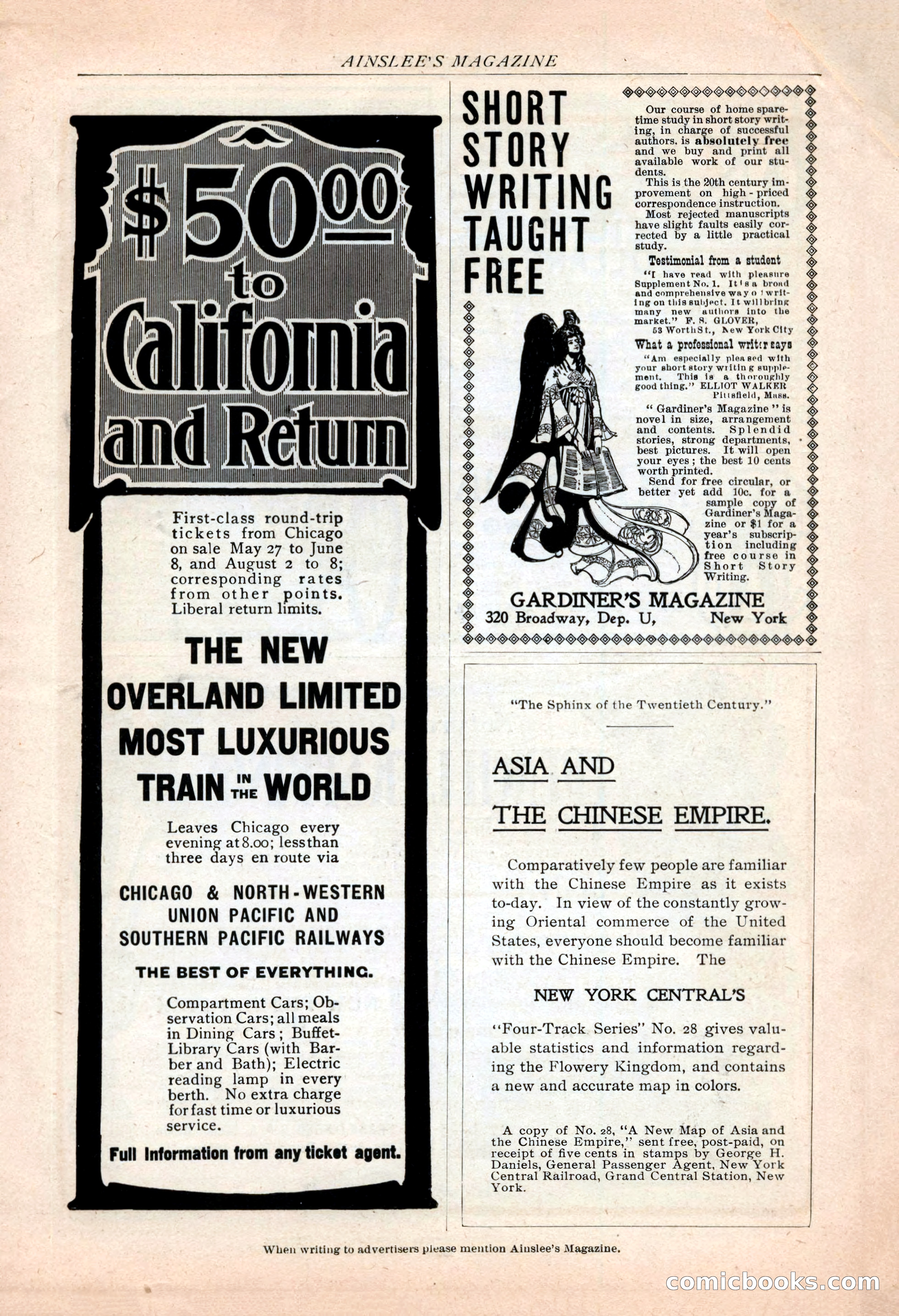 Ainslee's Magazine, June 1902 — page 129 of 136