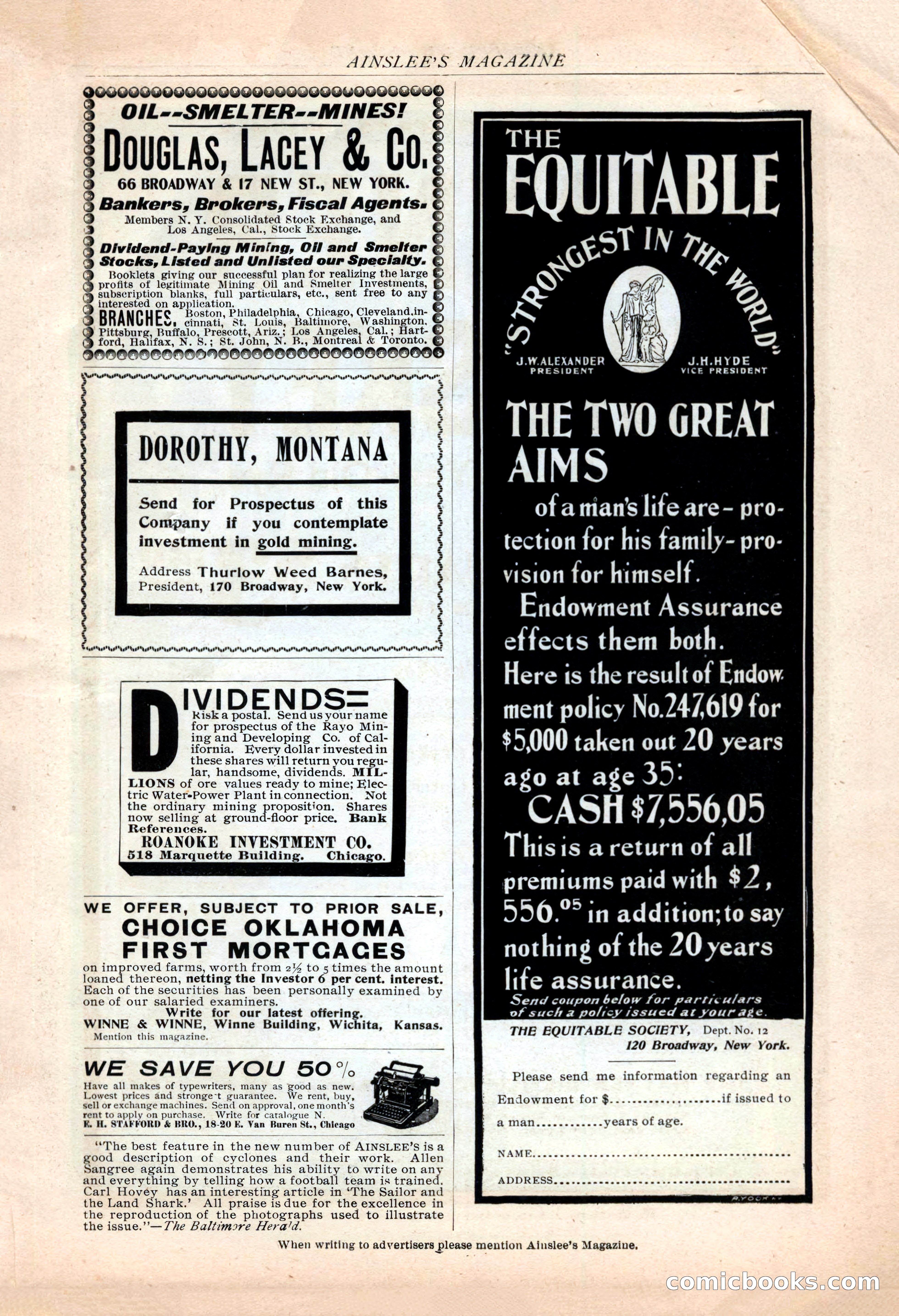 Ainslee's Magazine, June 1902 — page 133 of 136