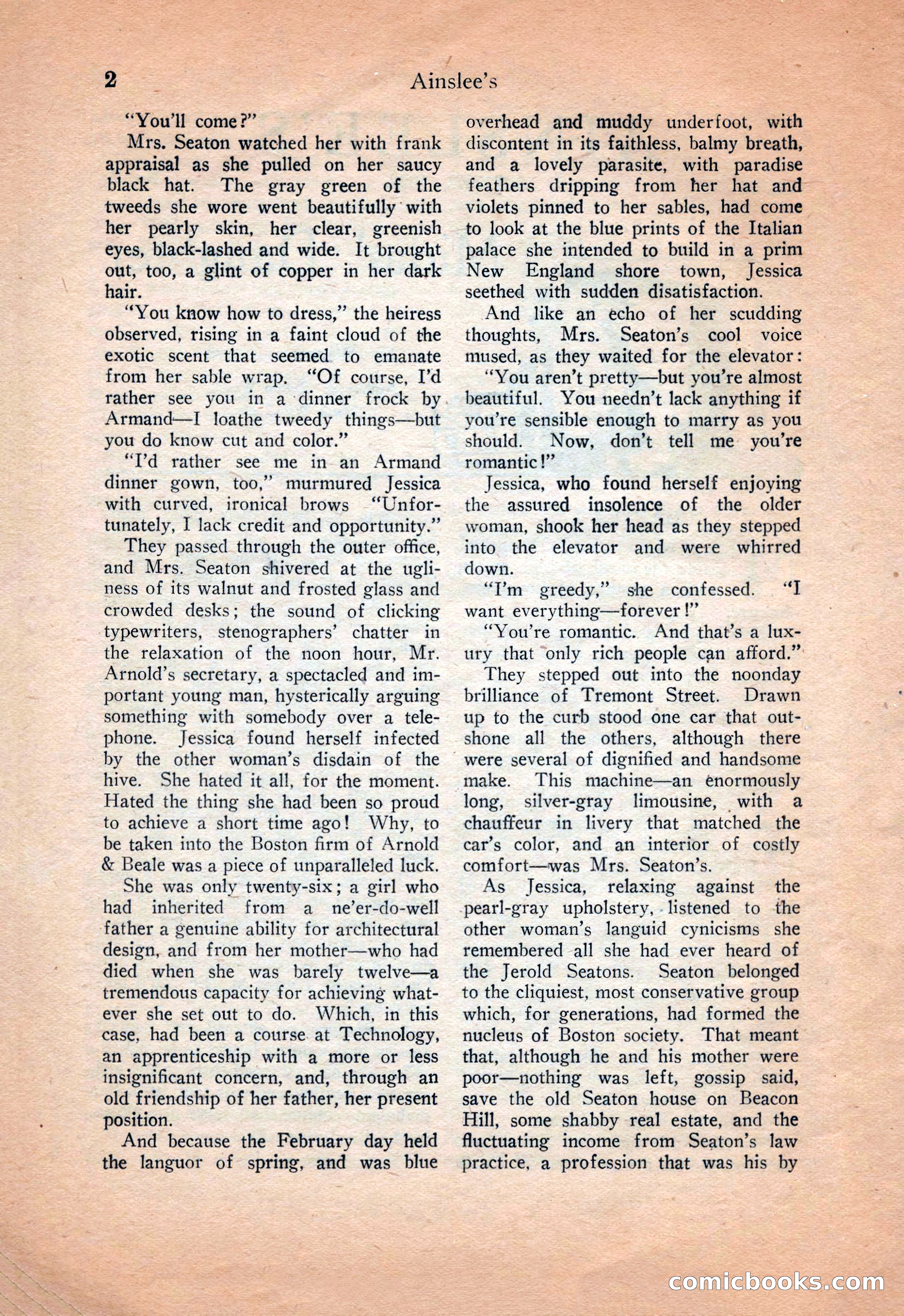 Ainslee's Magazine Cover — page 12 of 178