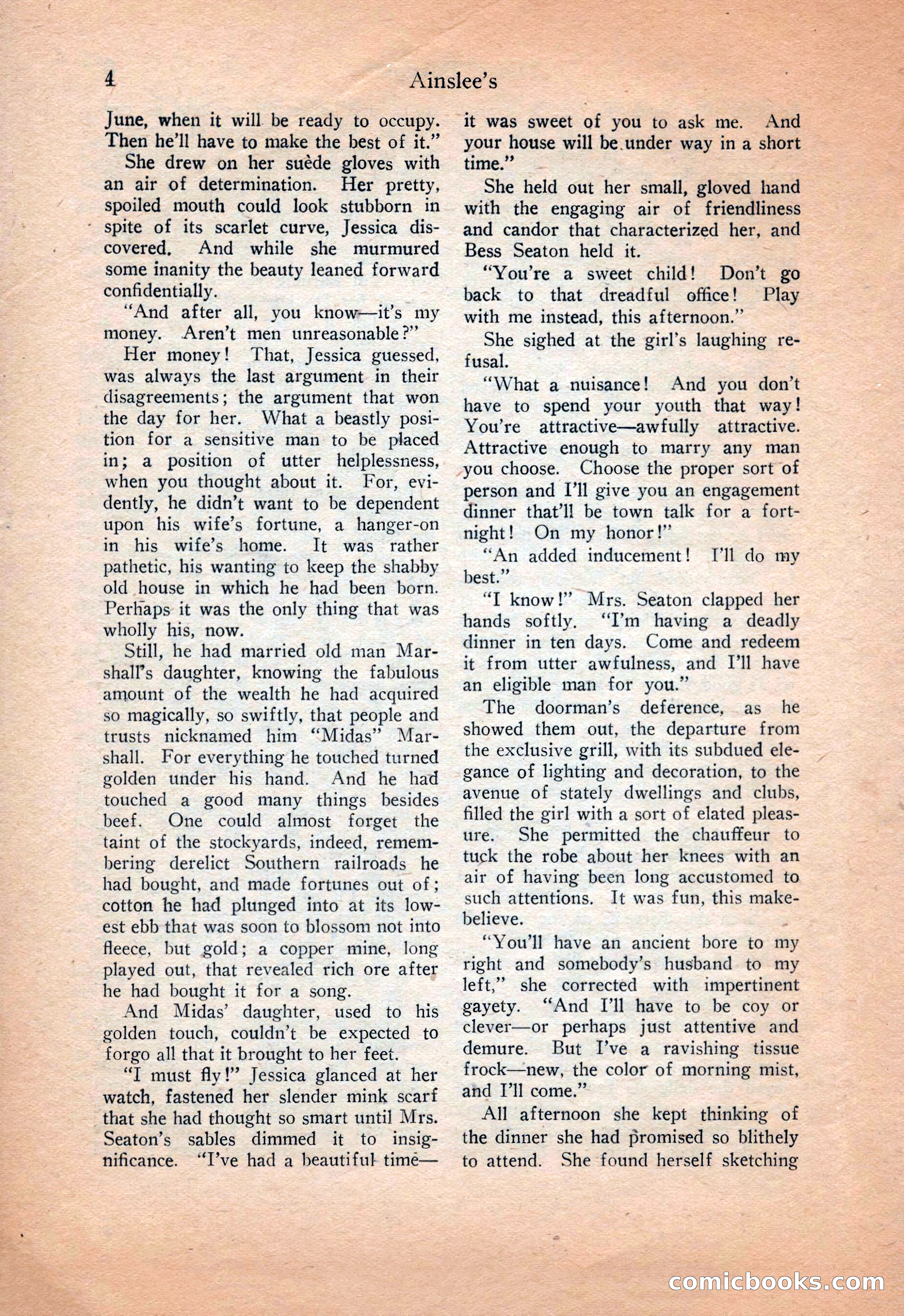 Ainslee's Magazine Cover — page 14 of 178