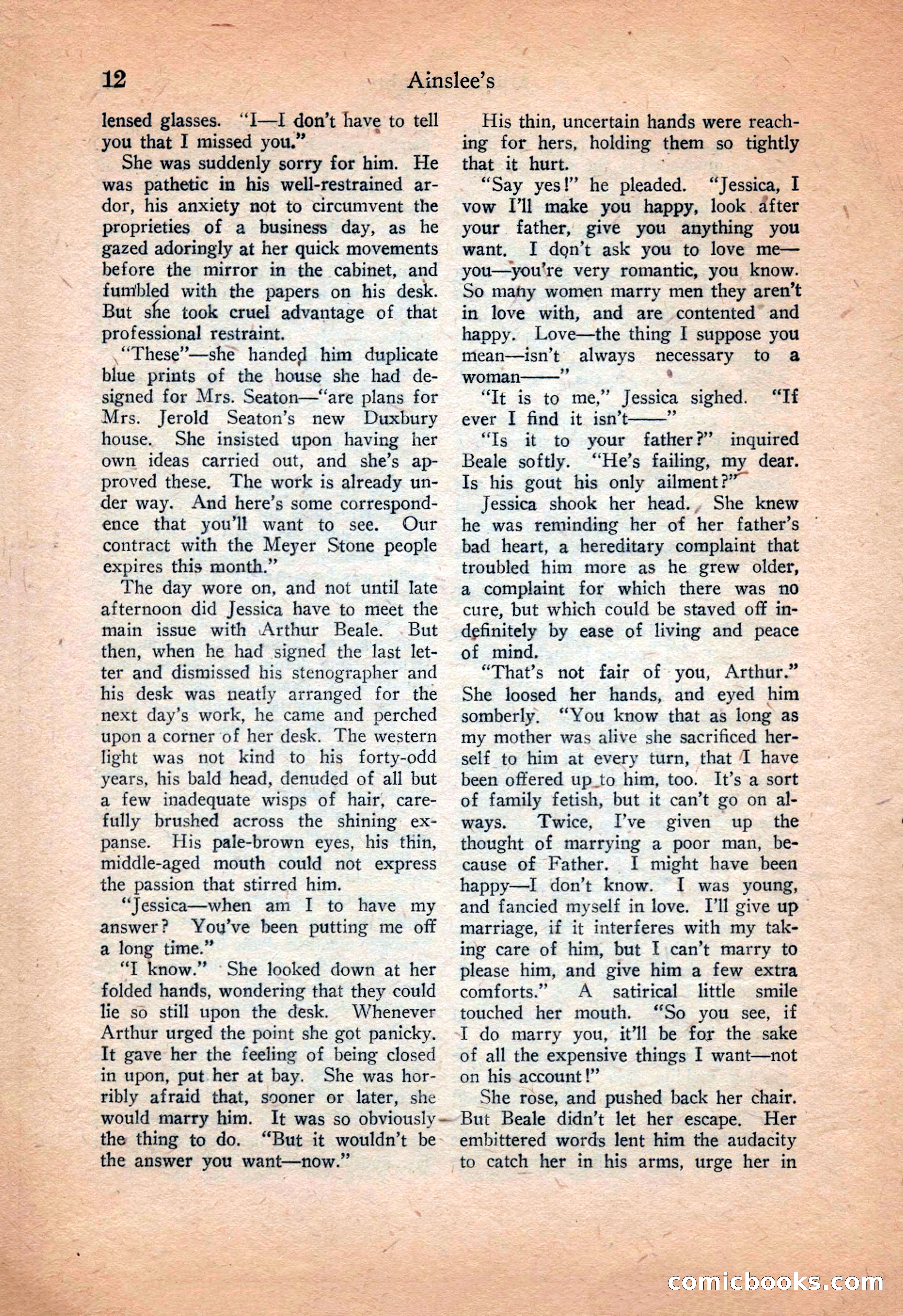 Ainslee's Magazine Cover — page 22 of 178