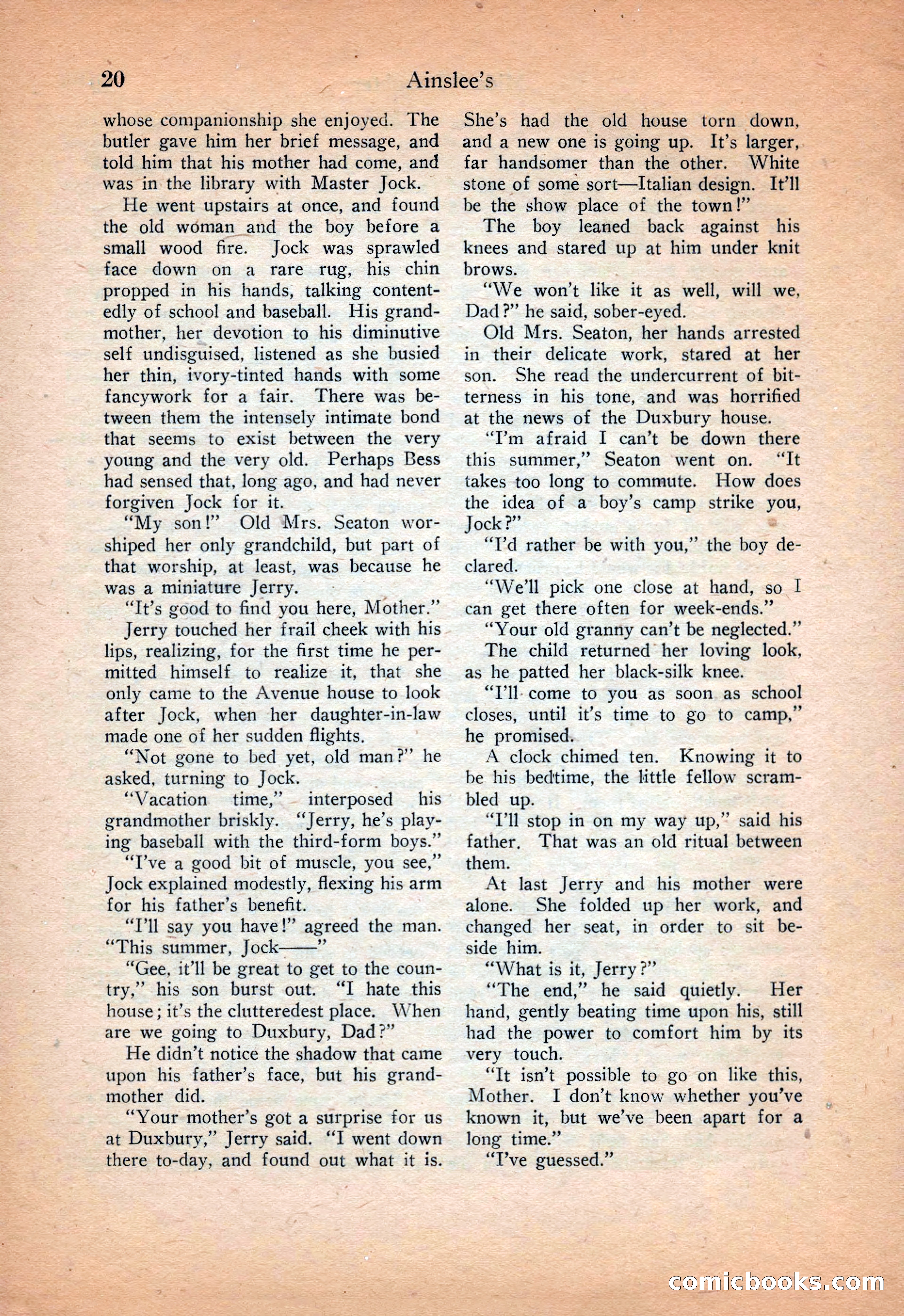 Ainslee's Magazine Cover — page 30 of 178