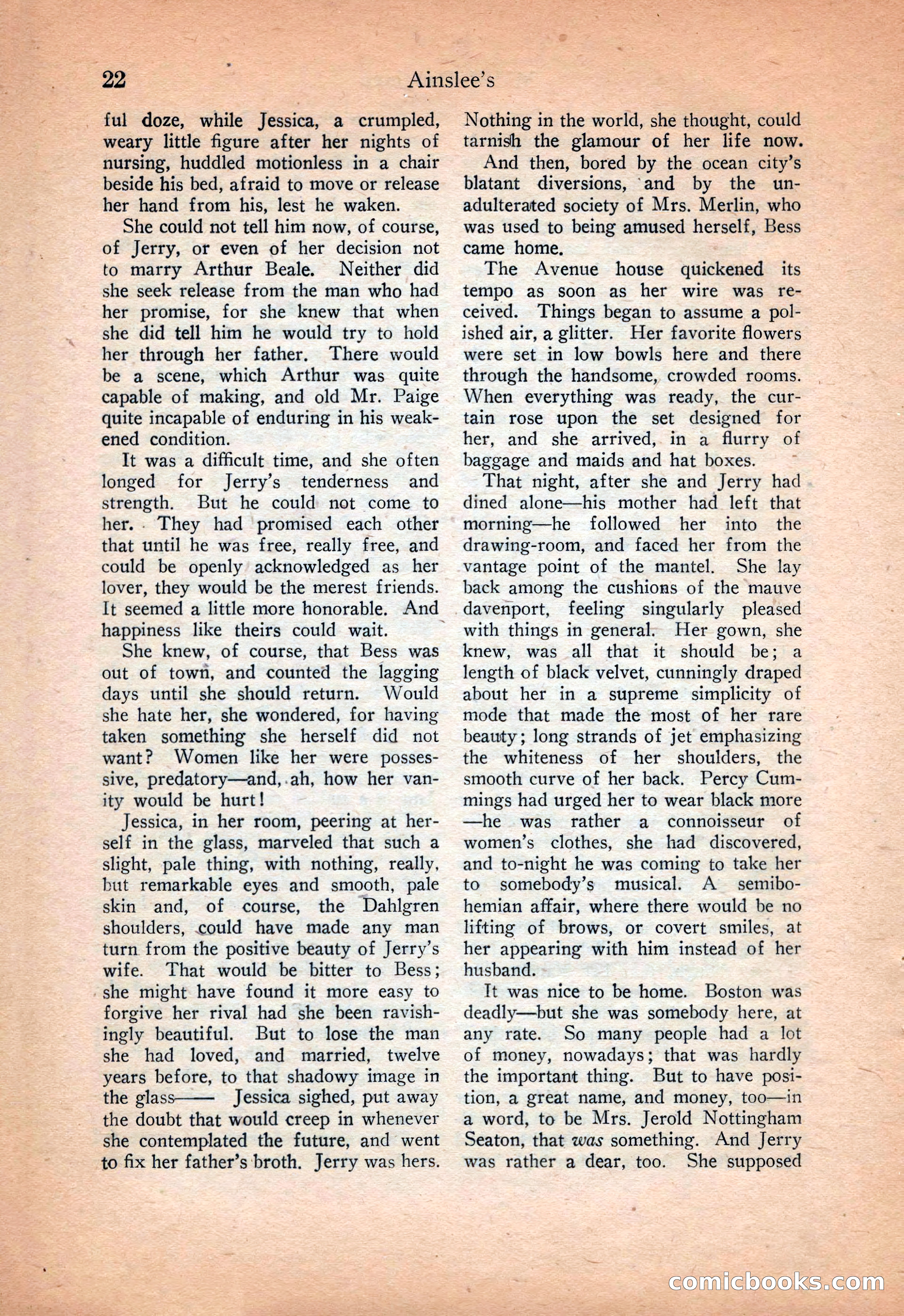 Ainslee's Magazine Cover — page 32 of 178