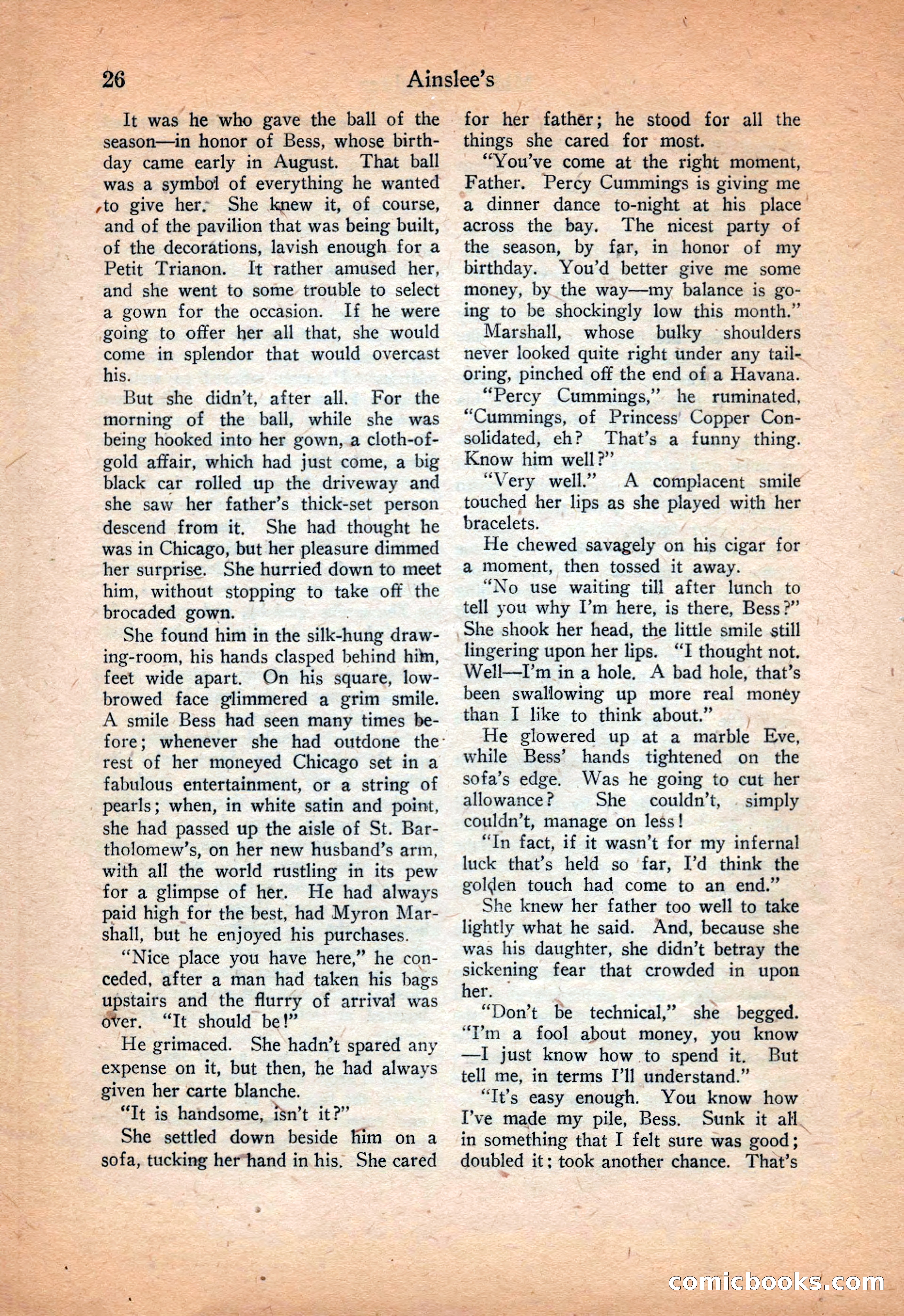 Ainslee's Magazine Cover — page 36 of 178