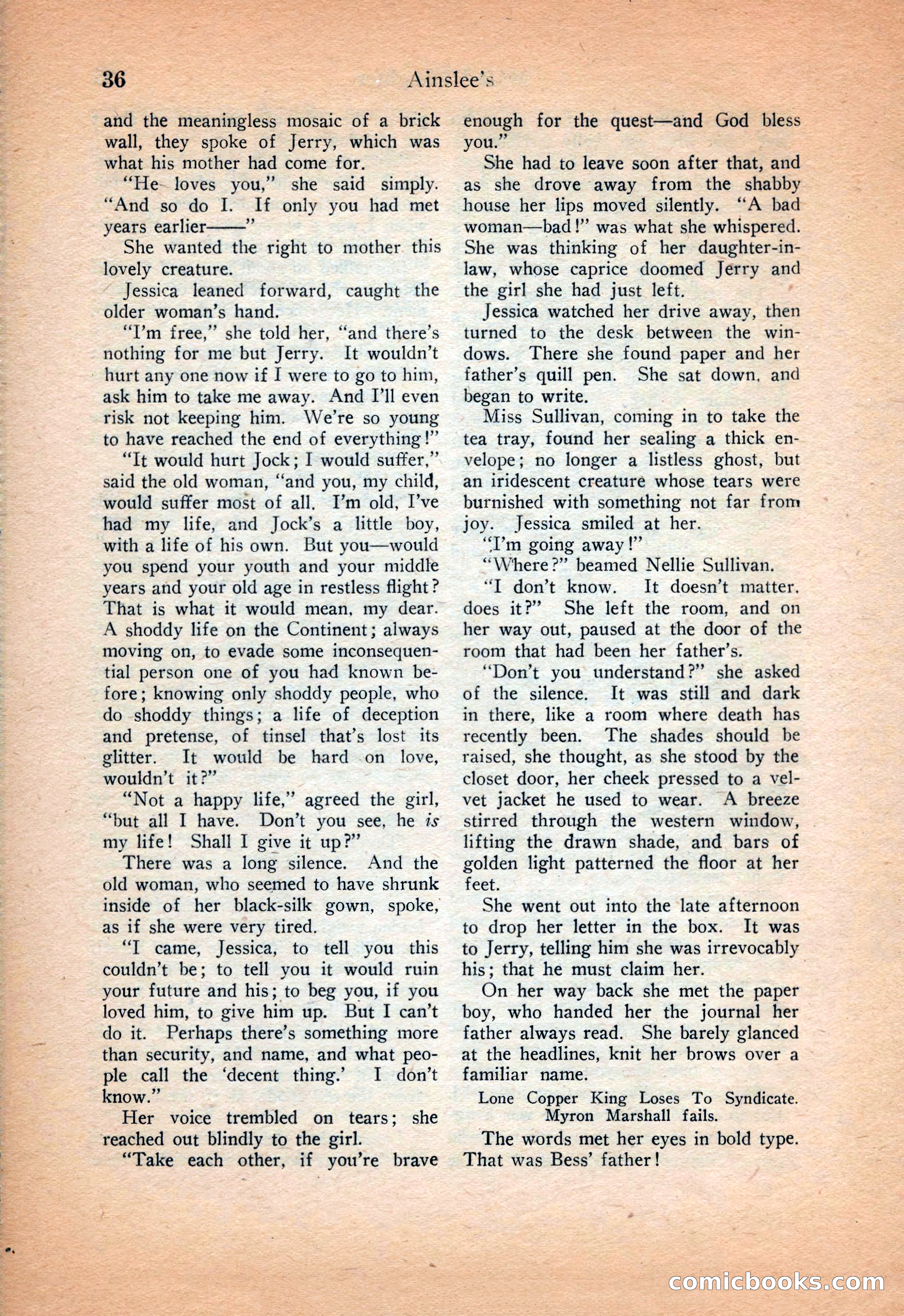 Ainslee's Magazine Cover — page 46 of 178