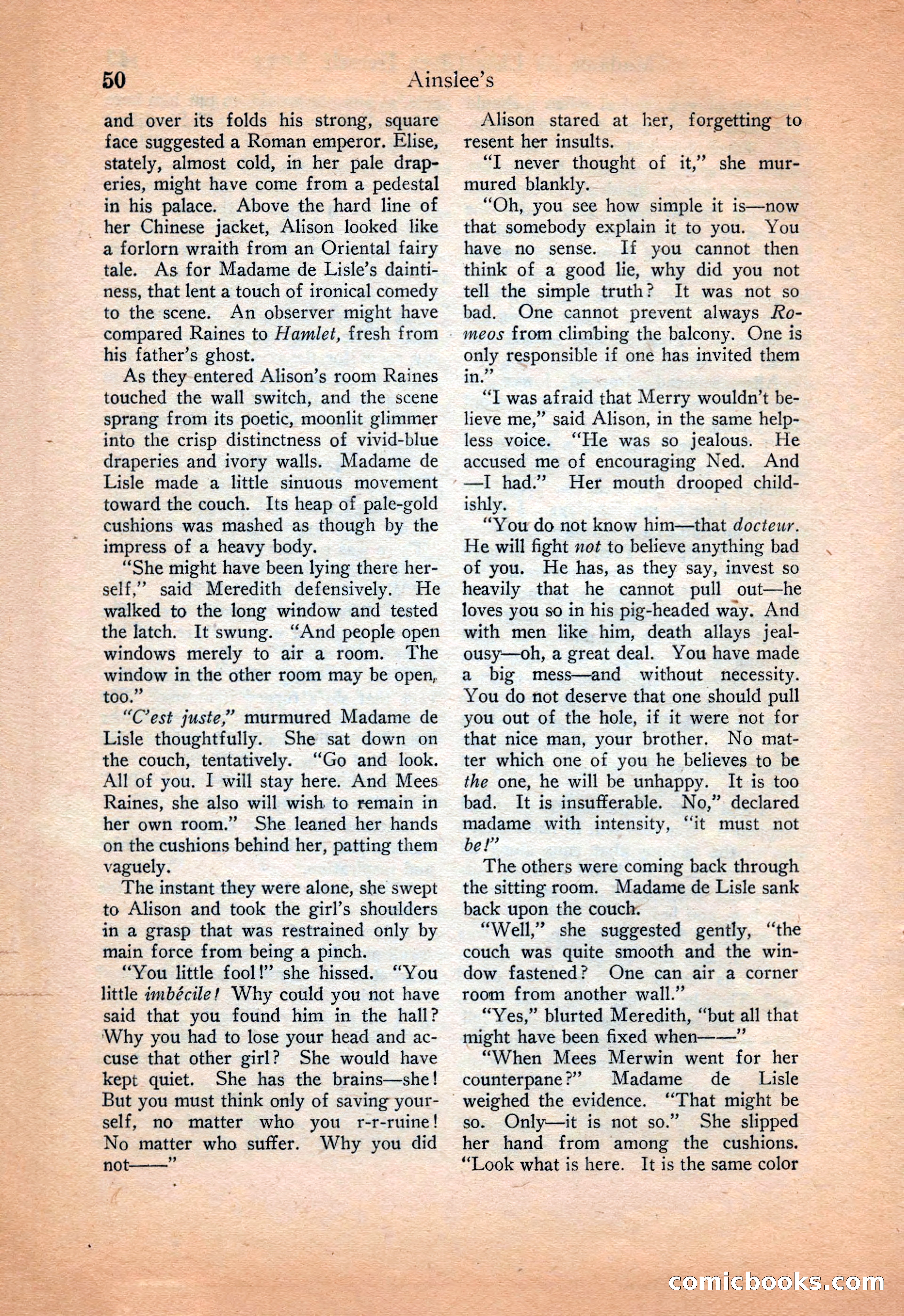 Ainslee's Magazine Cover — page 60 of 178