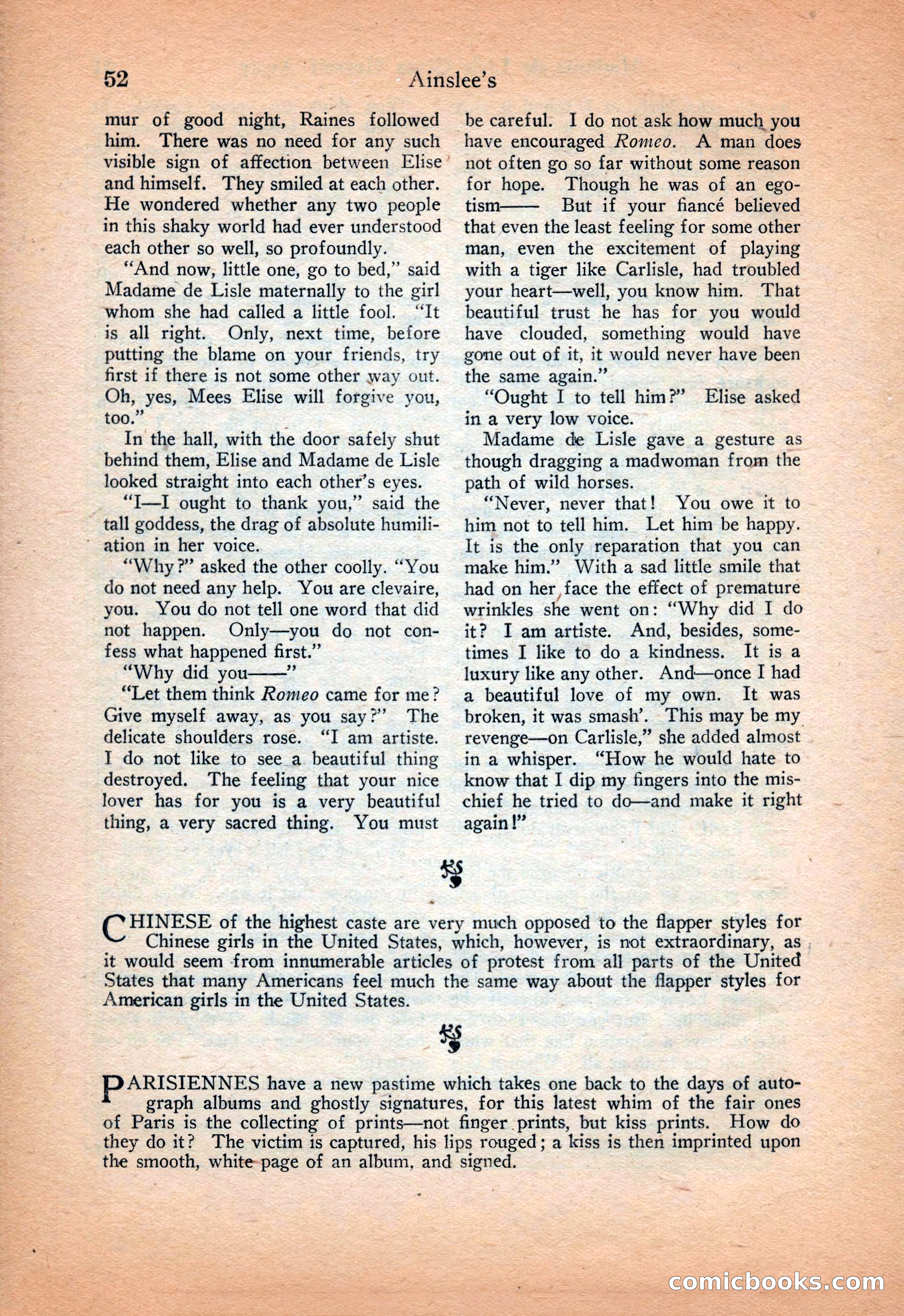 Ainslee's Magazine Cover — page 62 of 178