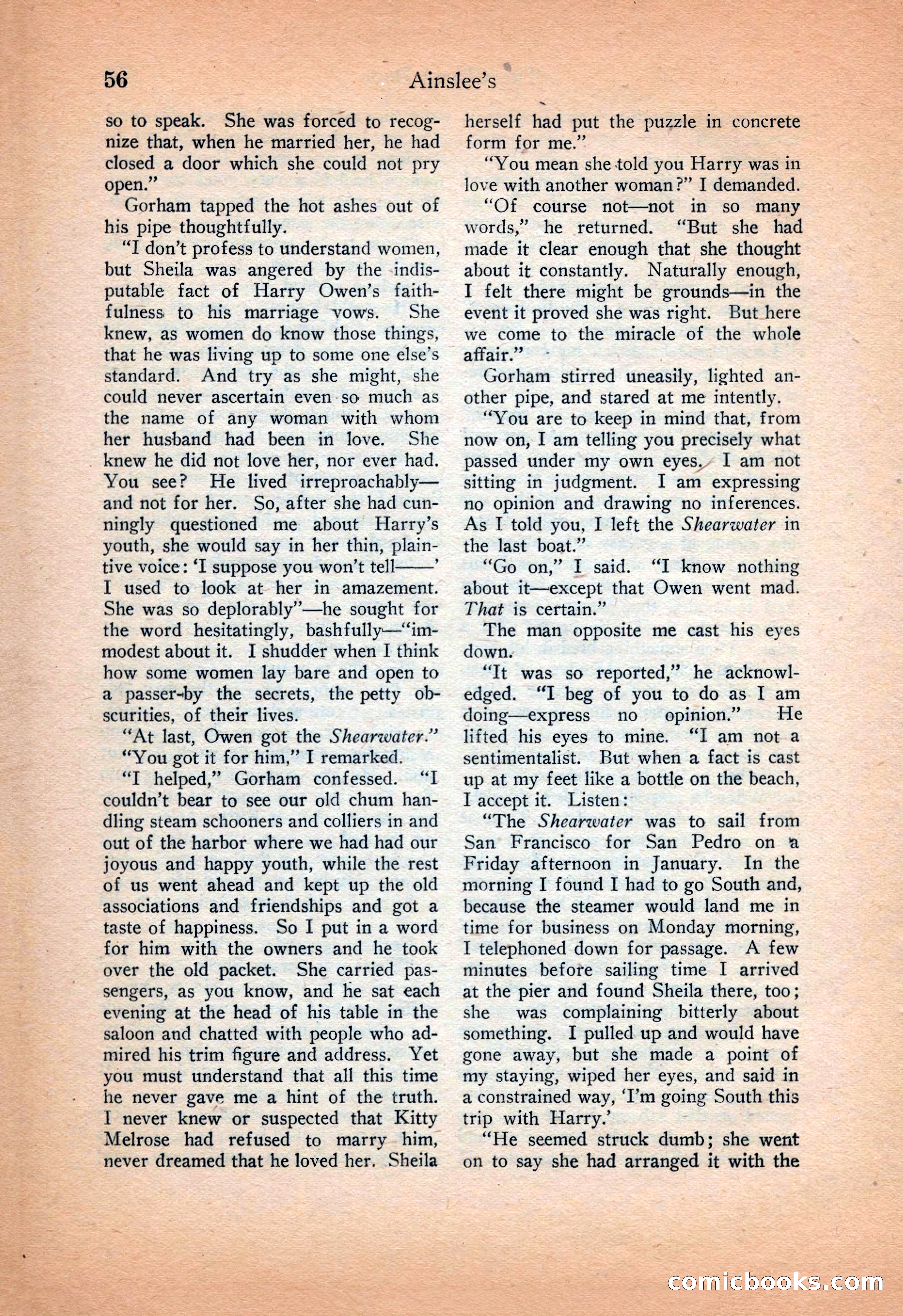Ainslee's Magazine Cover — page 66 of 178
