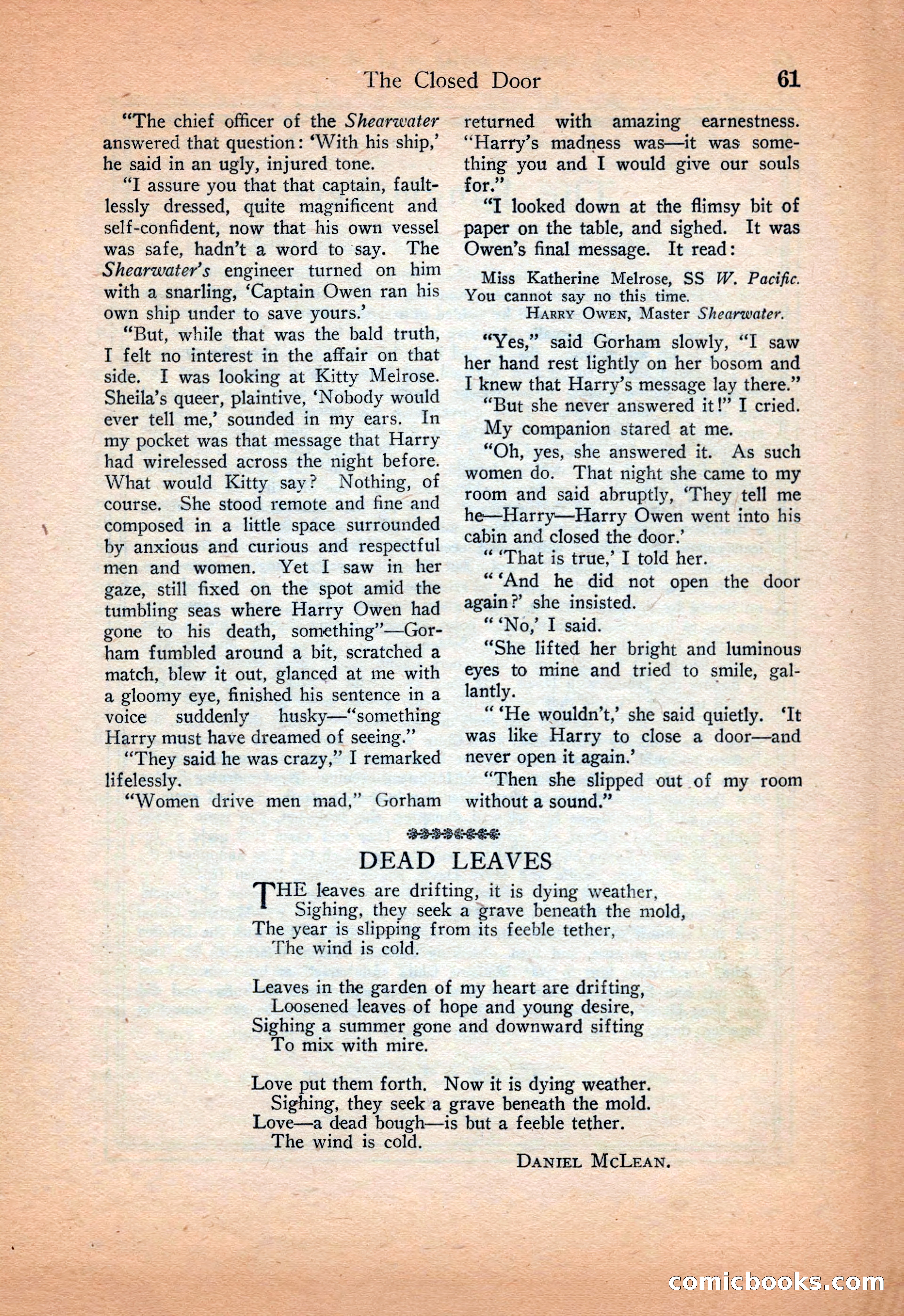 Ainslee's Magazine Cover — page 71 of 178