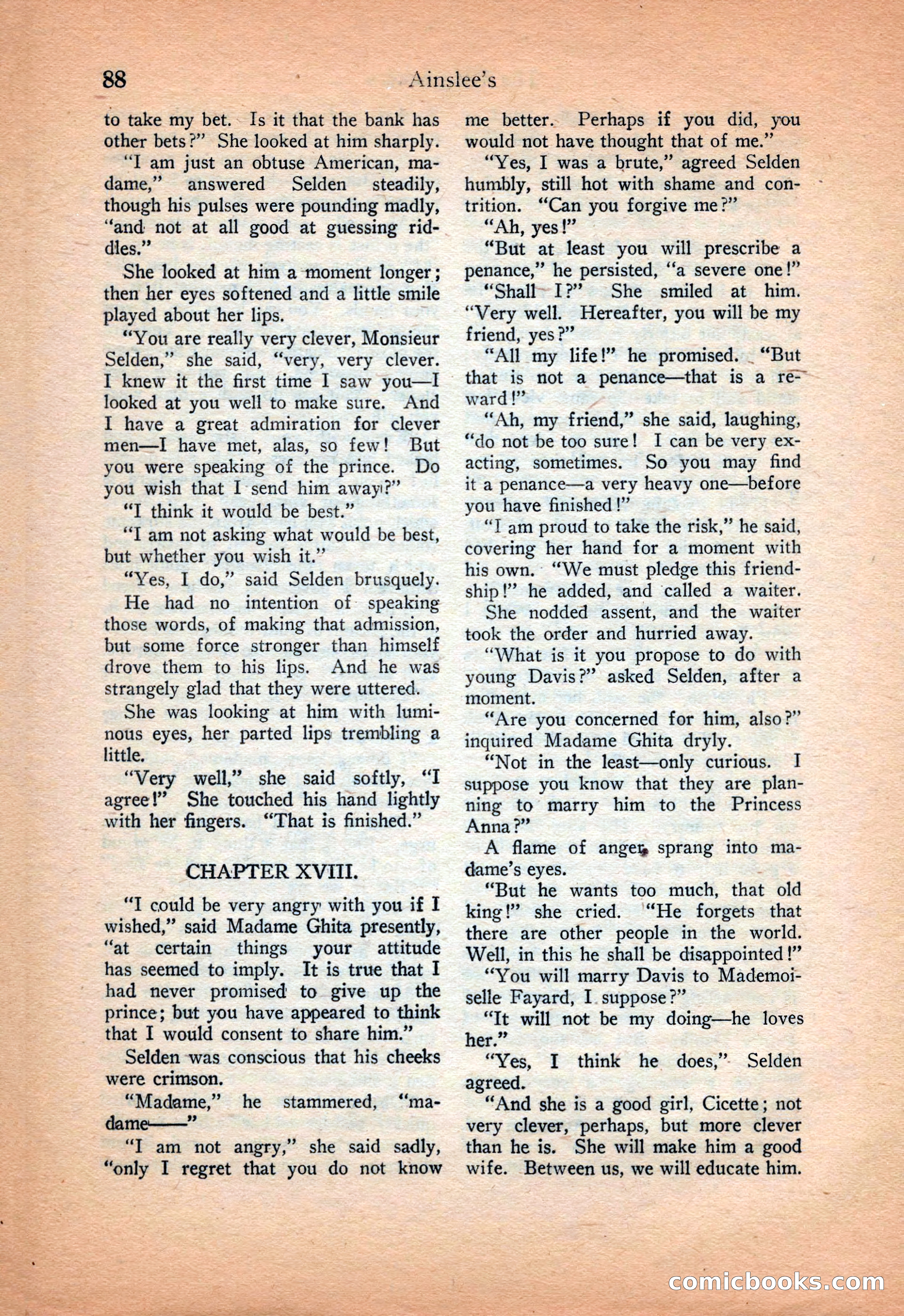Ainslee's Magazine Cover — page 98 of 178