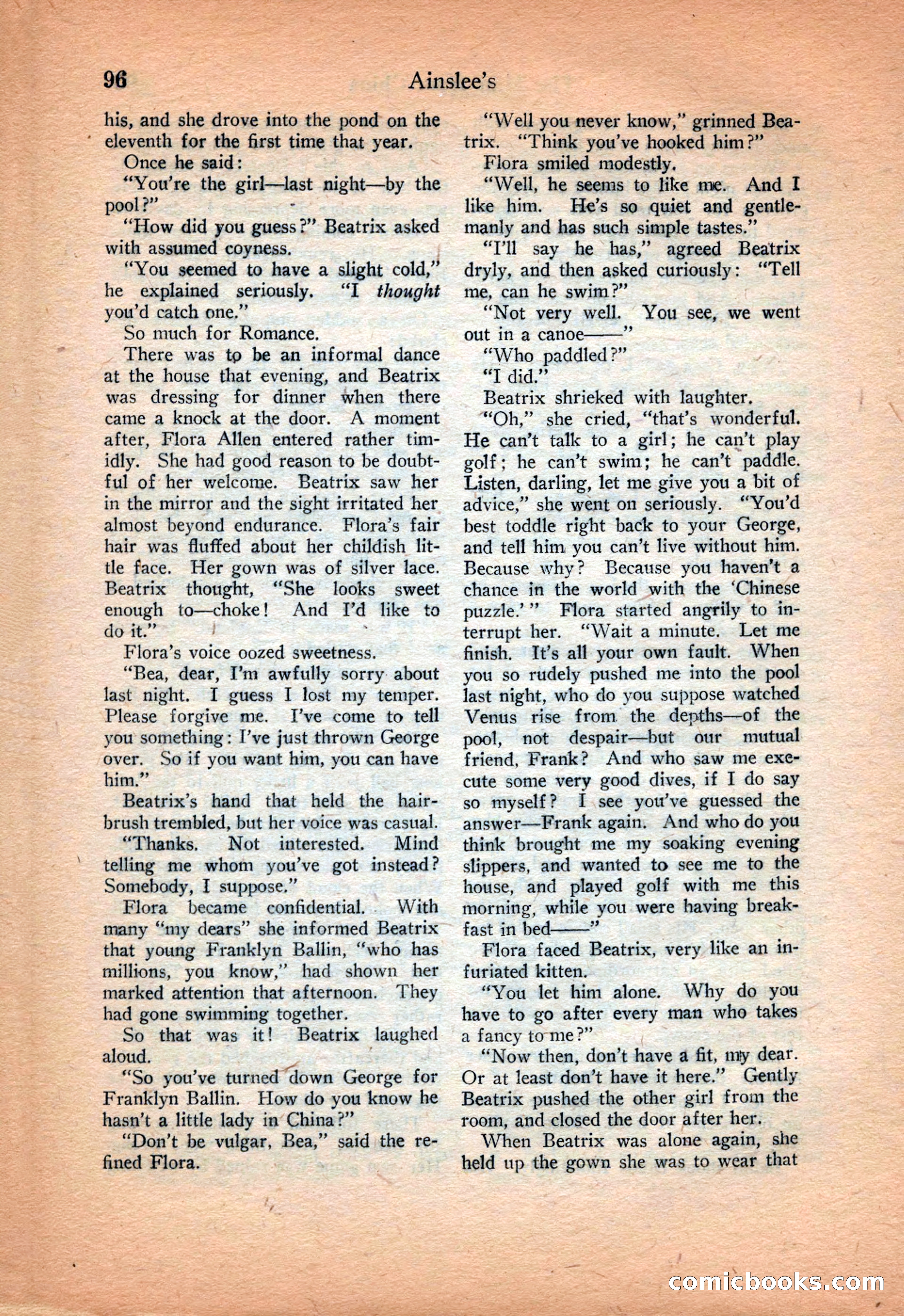 Ainslee's Magazine Cover — page 106 of 178