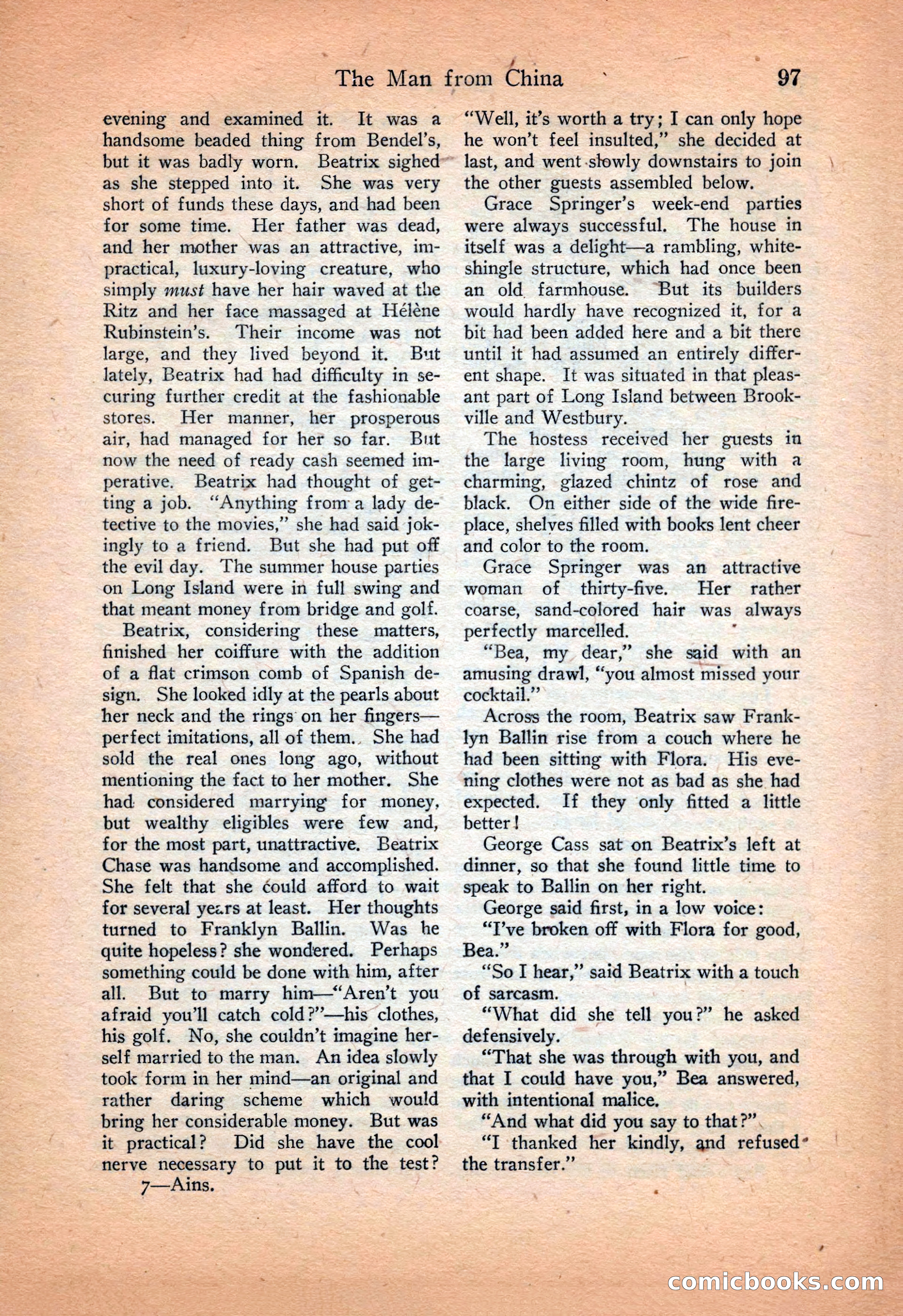 Ainslee's Magazine Cover — page 107 of 178