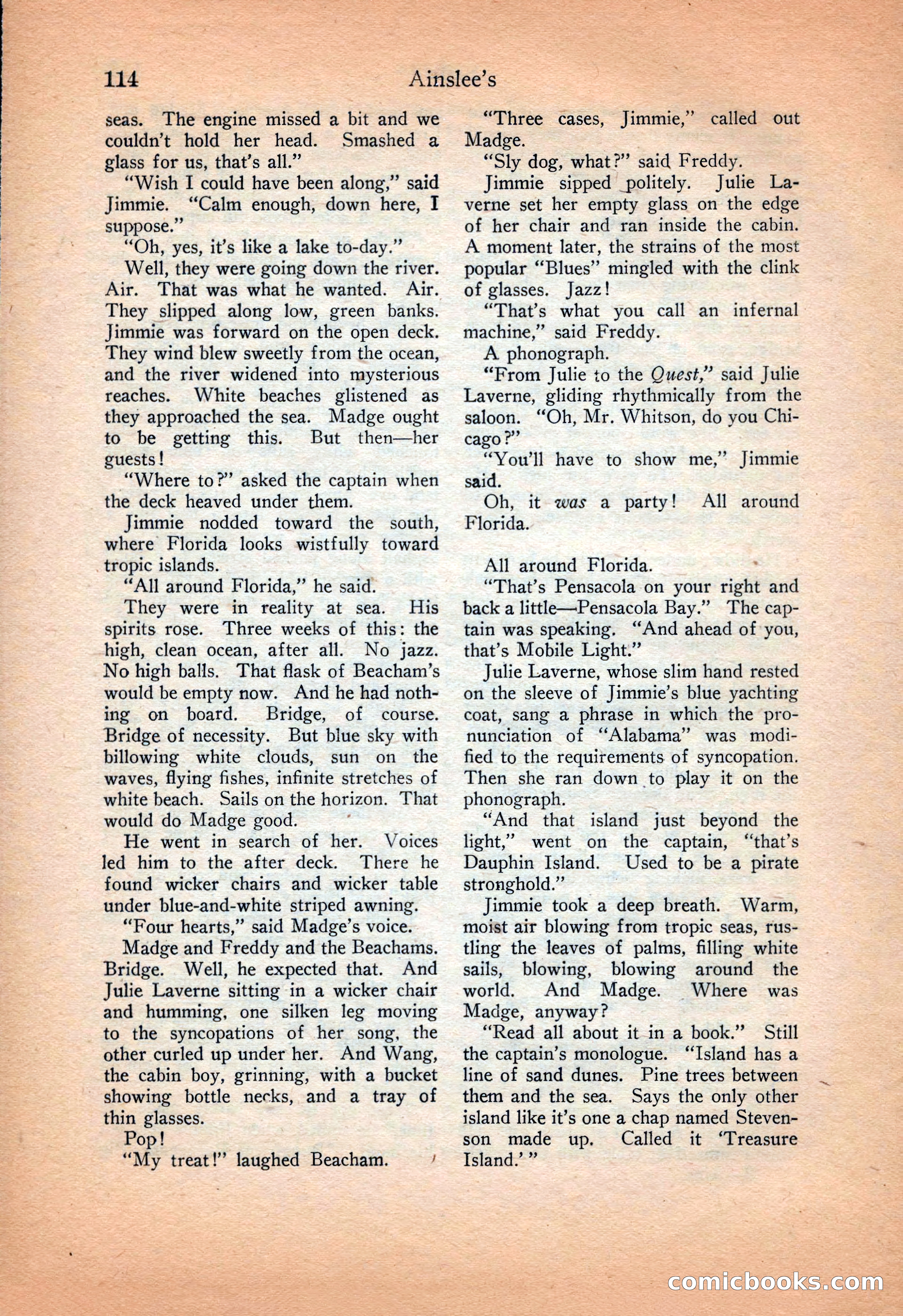 Ainslee's Magazine Cover — page 124 of 178