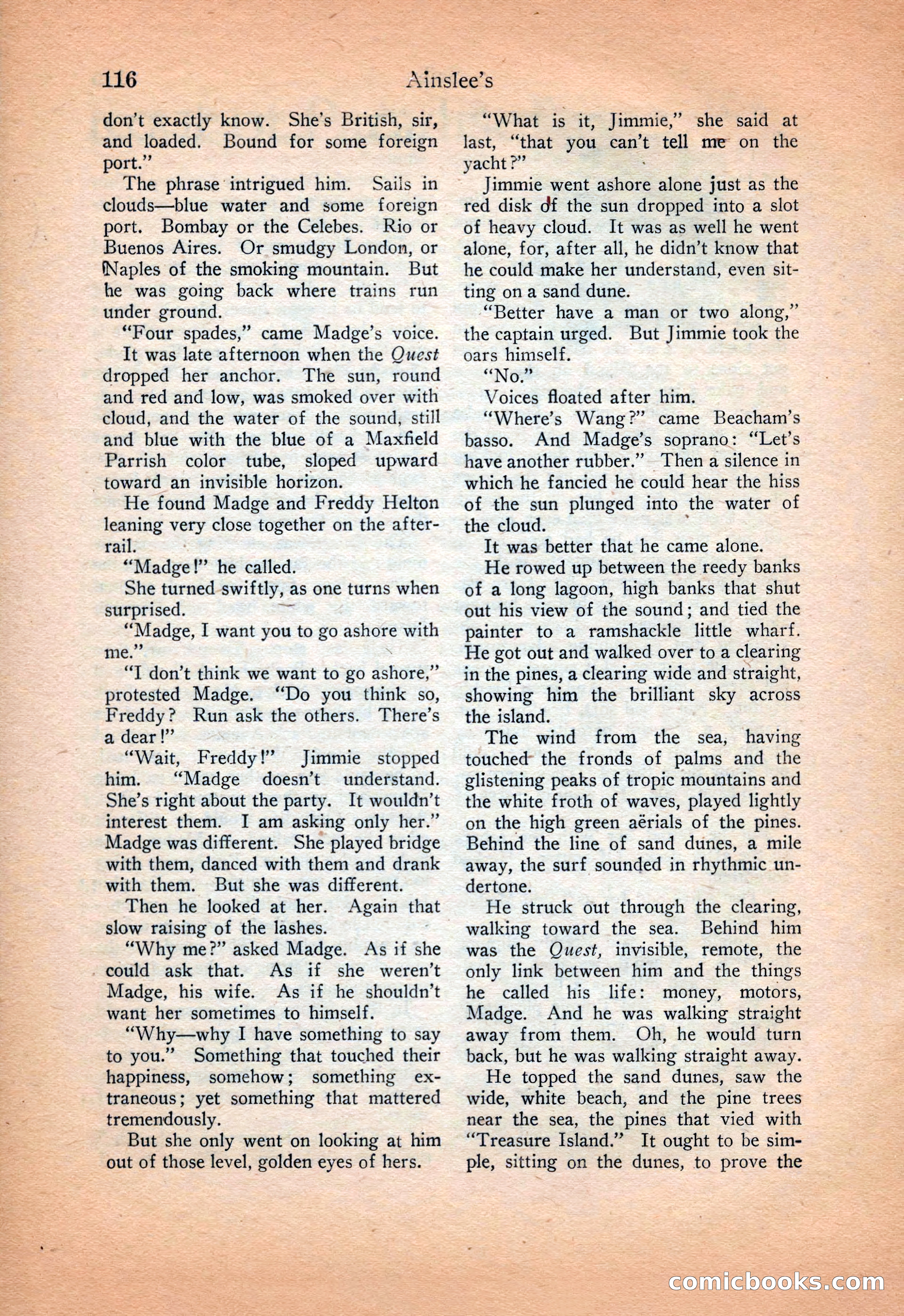 Ainslee's Magazine Cover — page 126 of 178