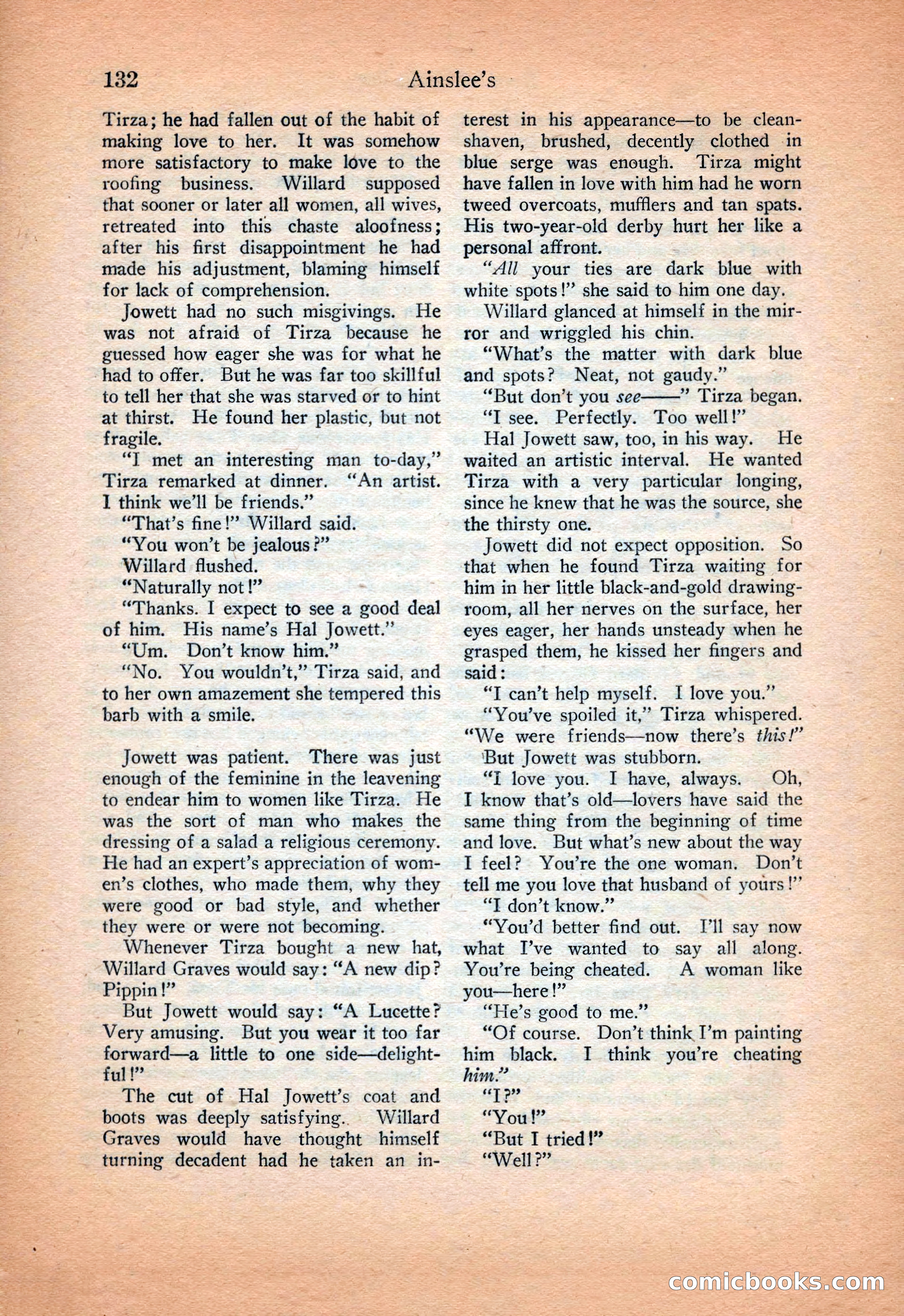 Ainslee's Magazine Cover — page 142 of 178