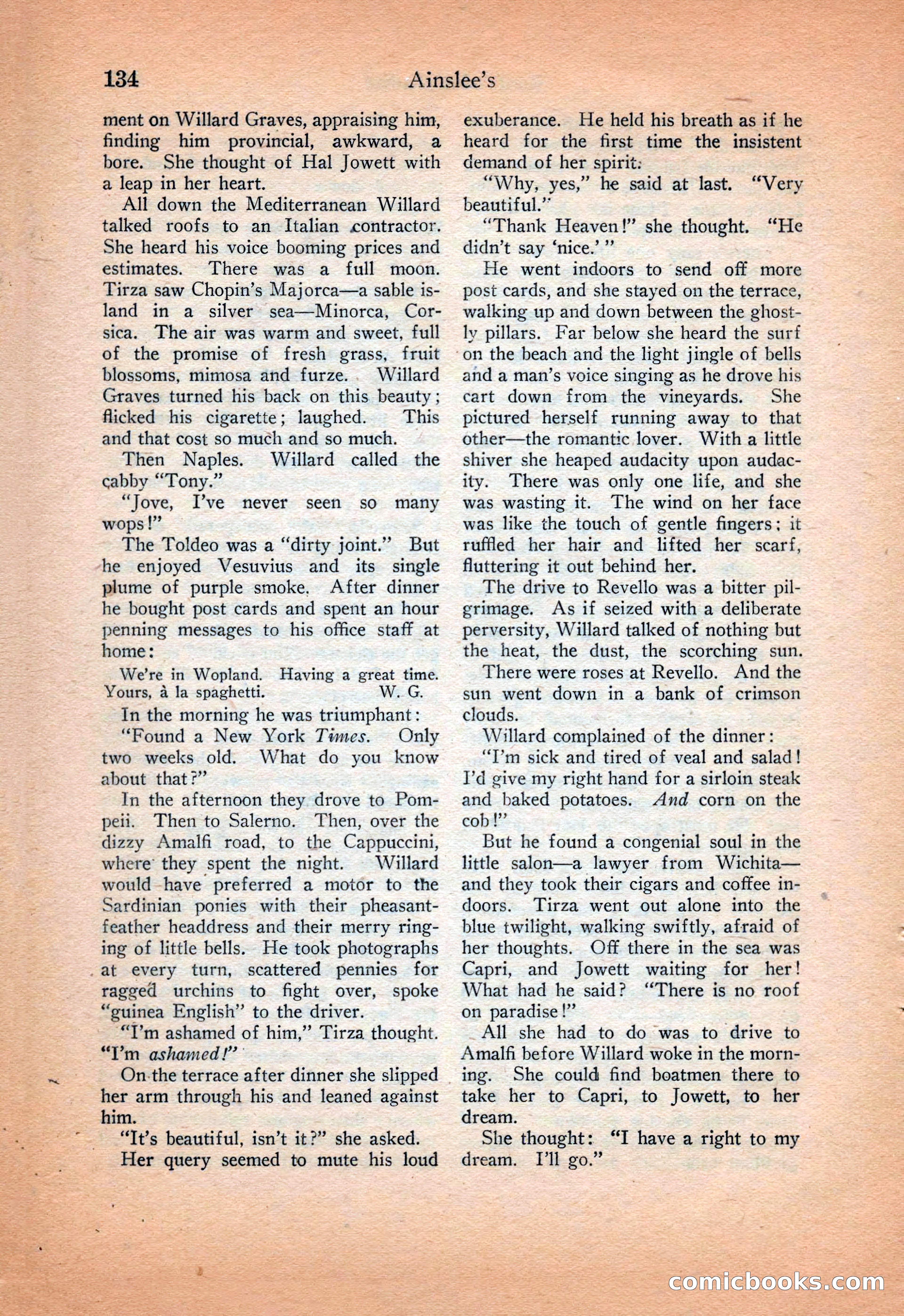 Ainslee's Magazine Cover — page 144 of 178