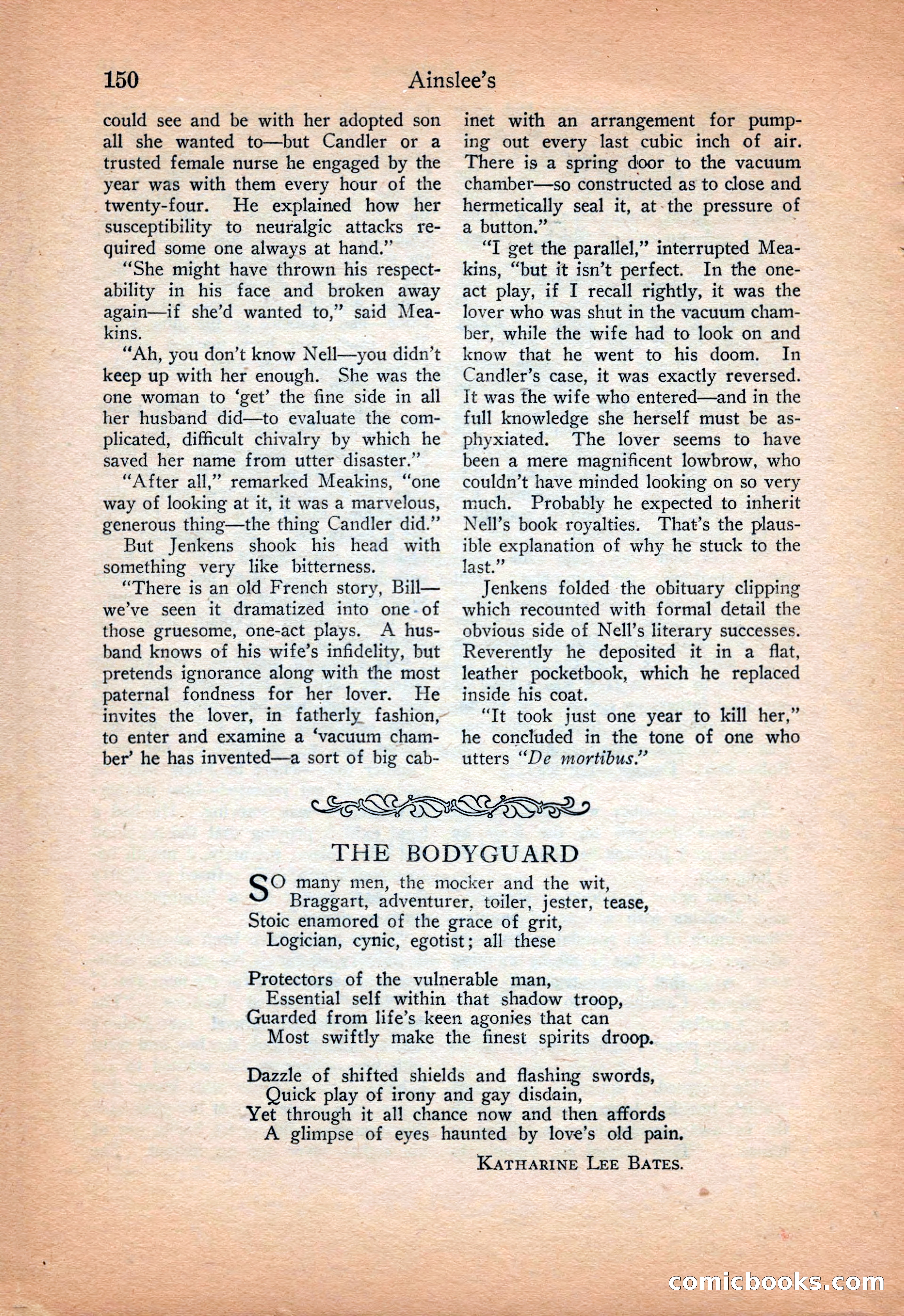 Ainslee's Magazine Cover — page 158 of 178