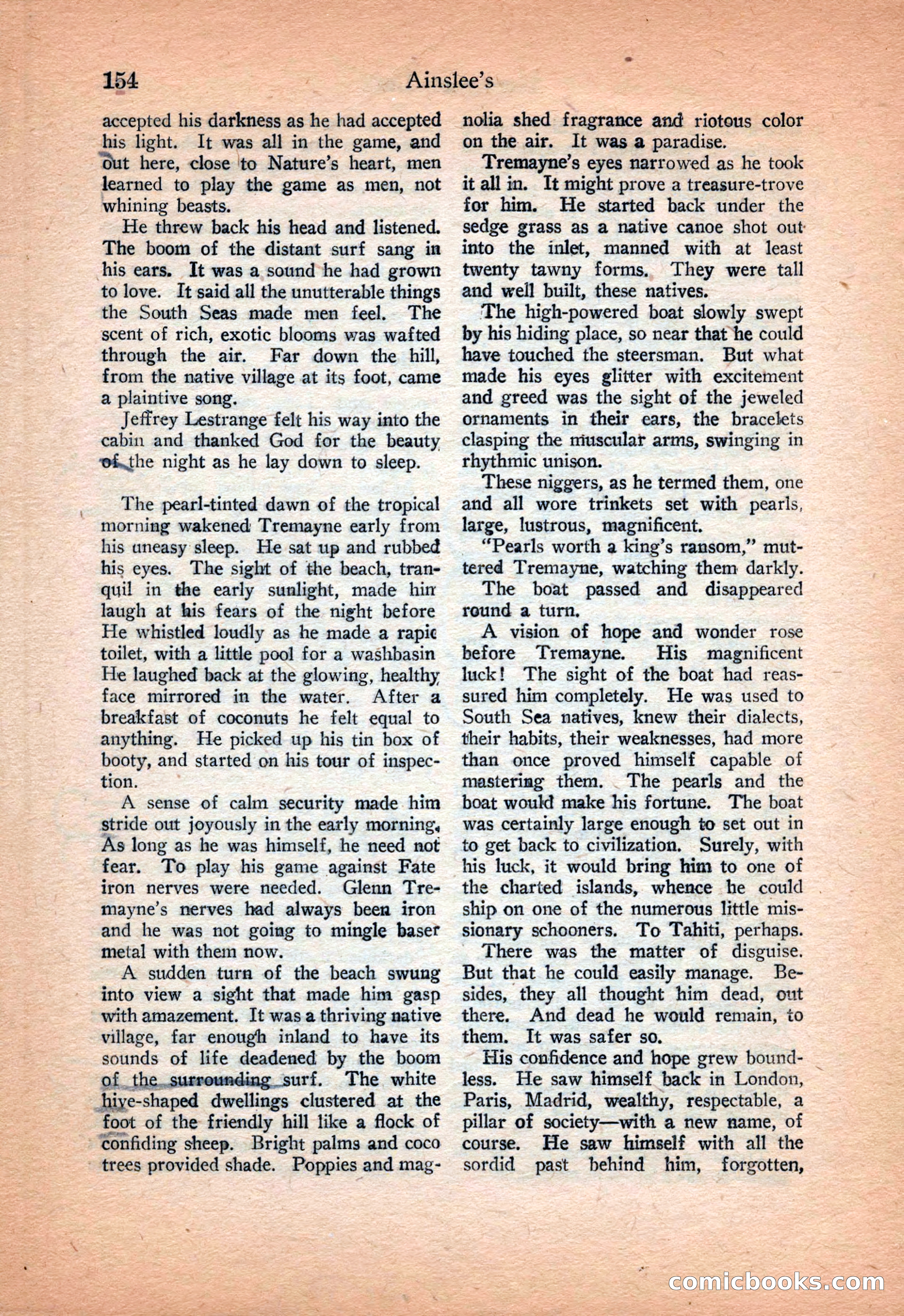 Ainslee's Magazine Cover — page 162 of 178