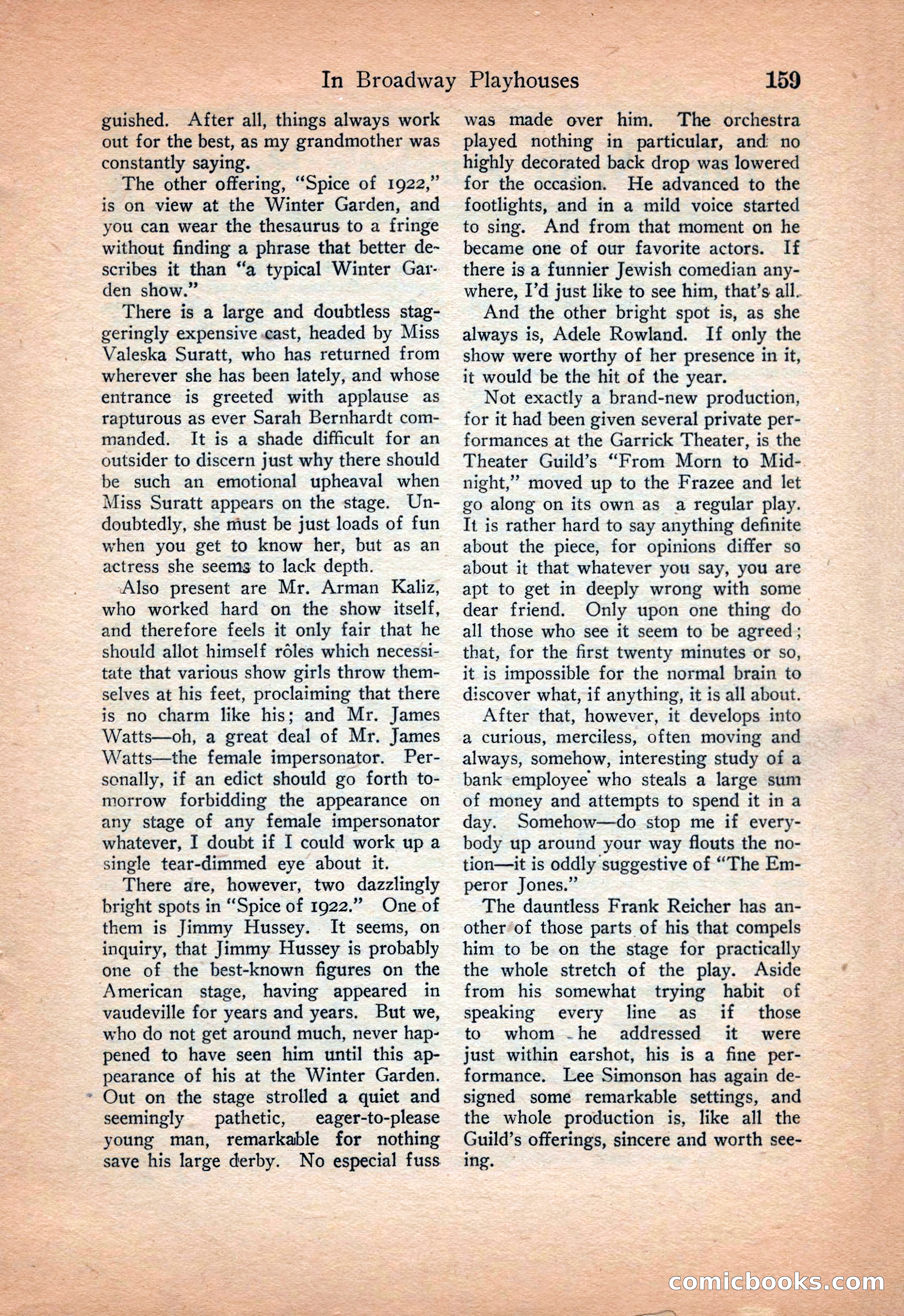 Ainslee's Magazine Cover — page 167 of 178
