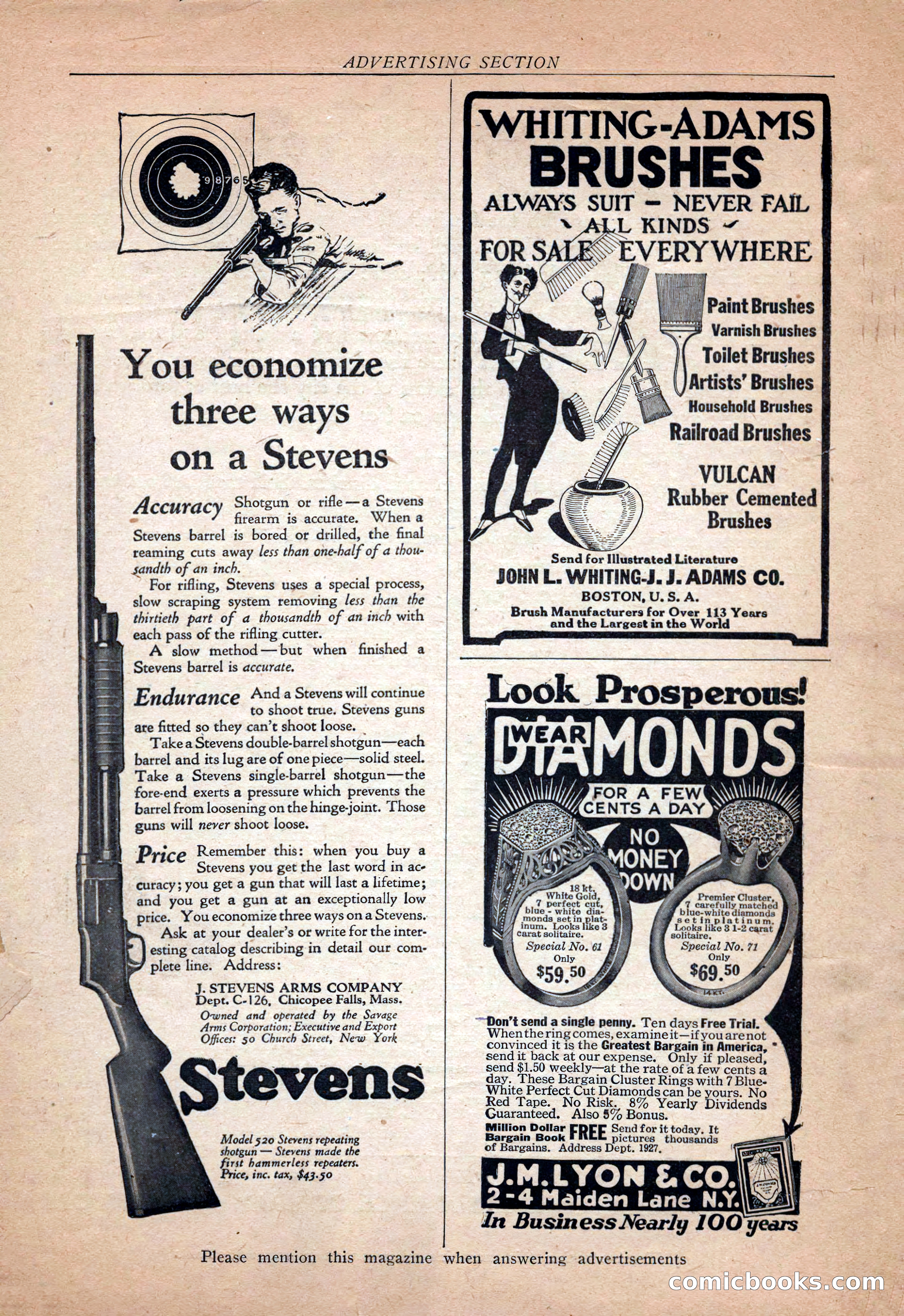 Ainslee's Magazine Cover — page 172 of 178
