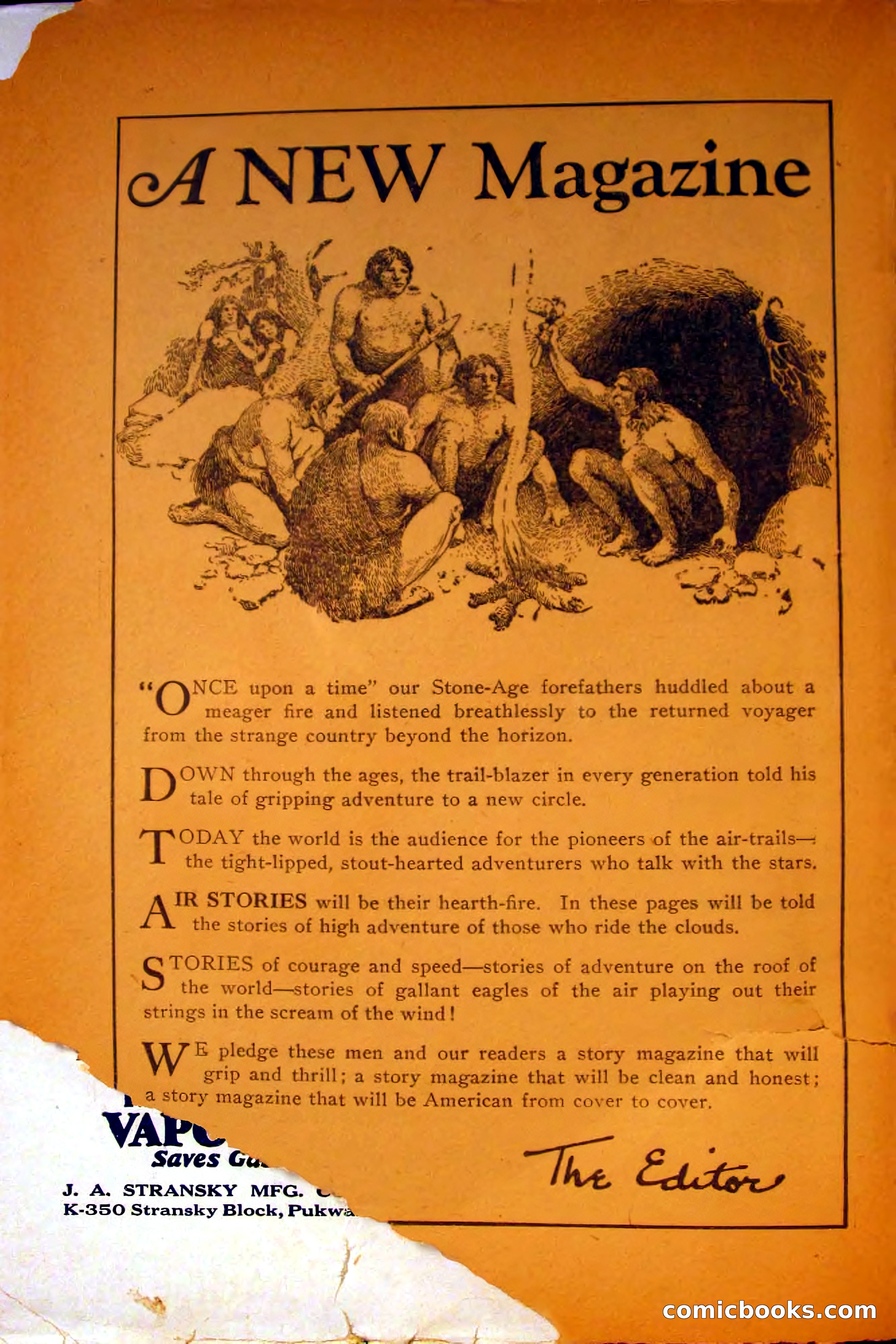 Air Stories, August 1927 — page 4 of 132