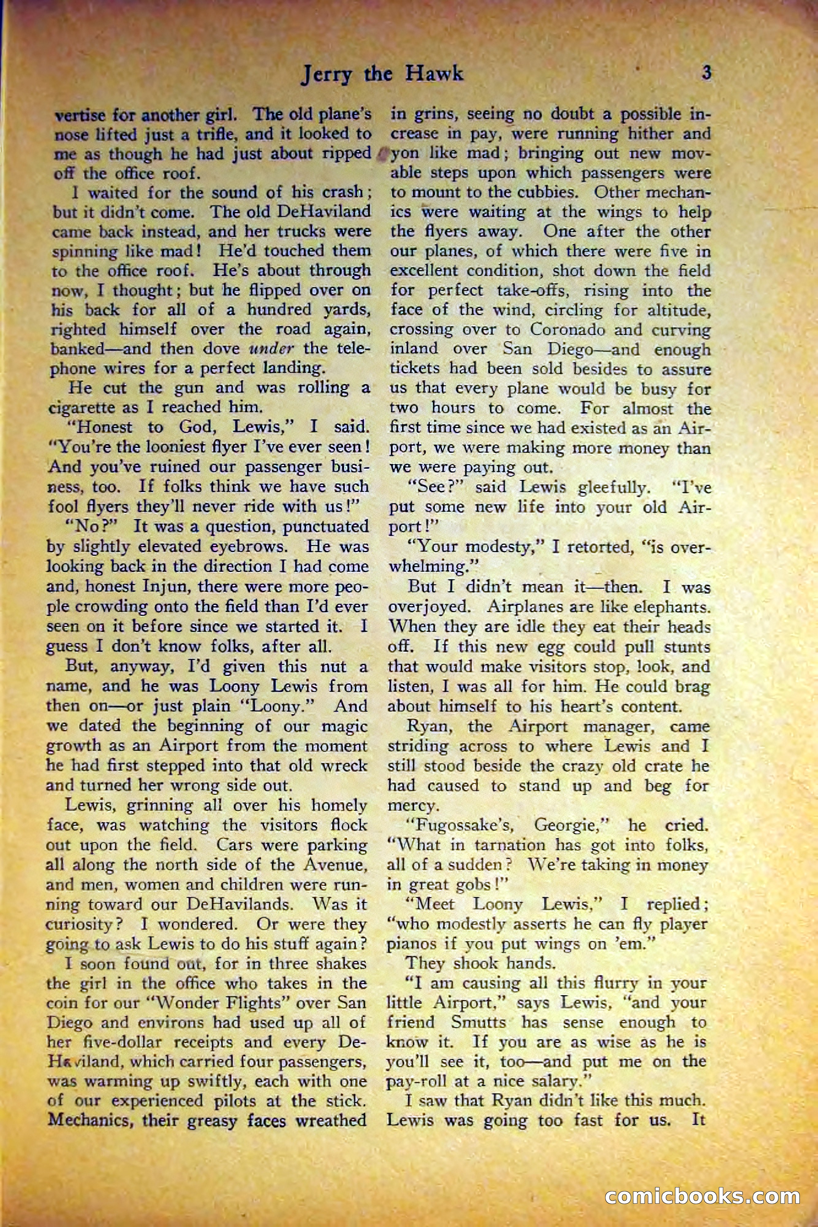 Air Stories, August 1927 — page 7 of 132