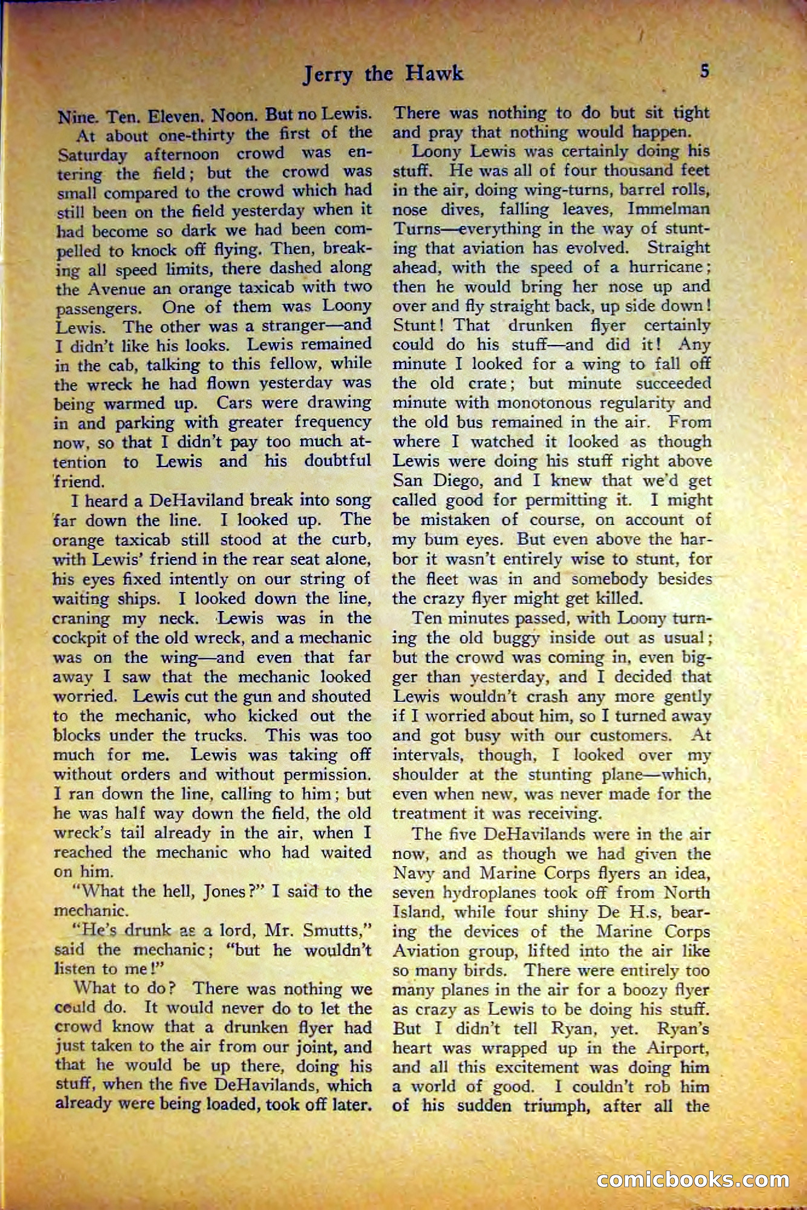 Air Stories, August 1927 — page 9 of 132