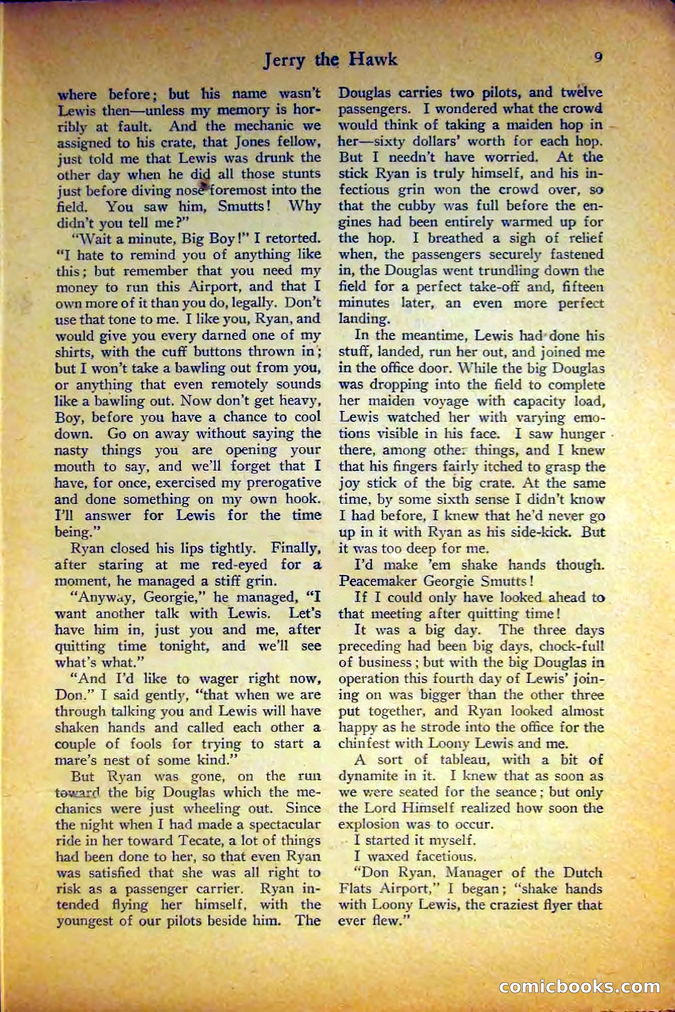 Air Stories, August 1927 — page 13 of 132