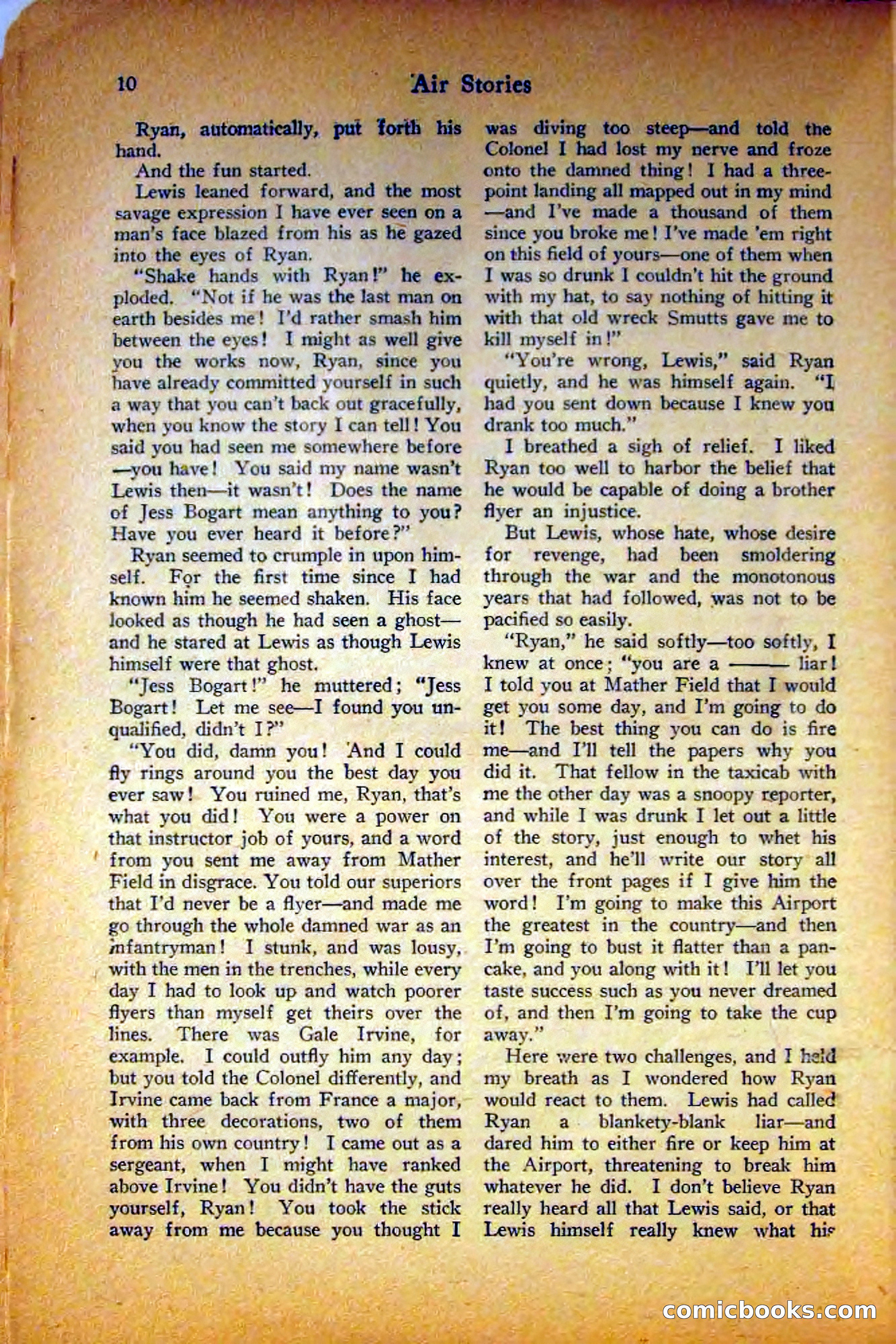 Air Stories, August 1927 — page 14 of 132