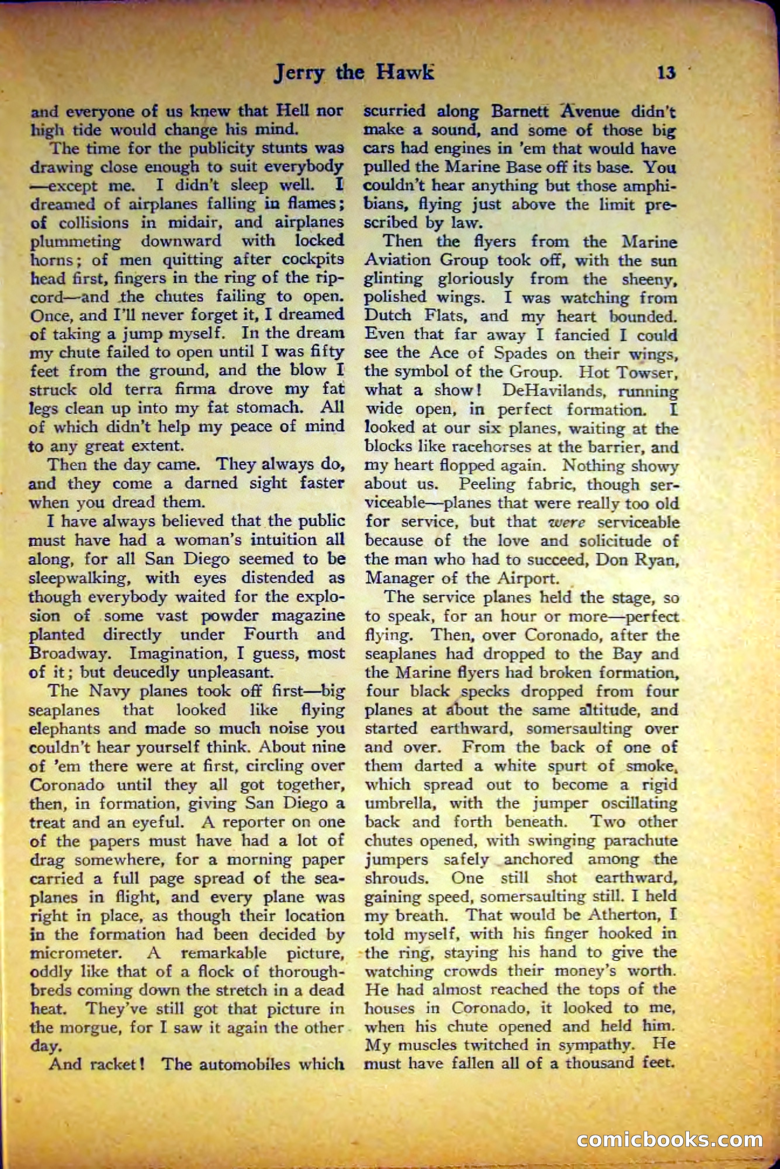 Air Stories, August 1927 — page 17 of 132