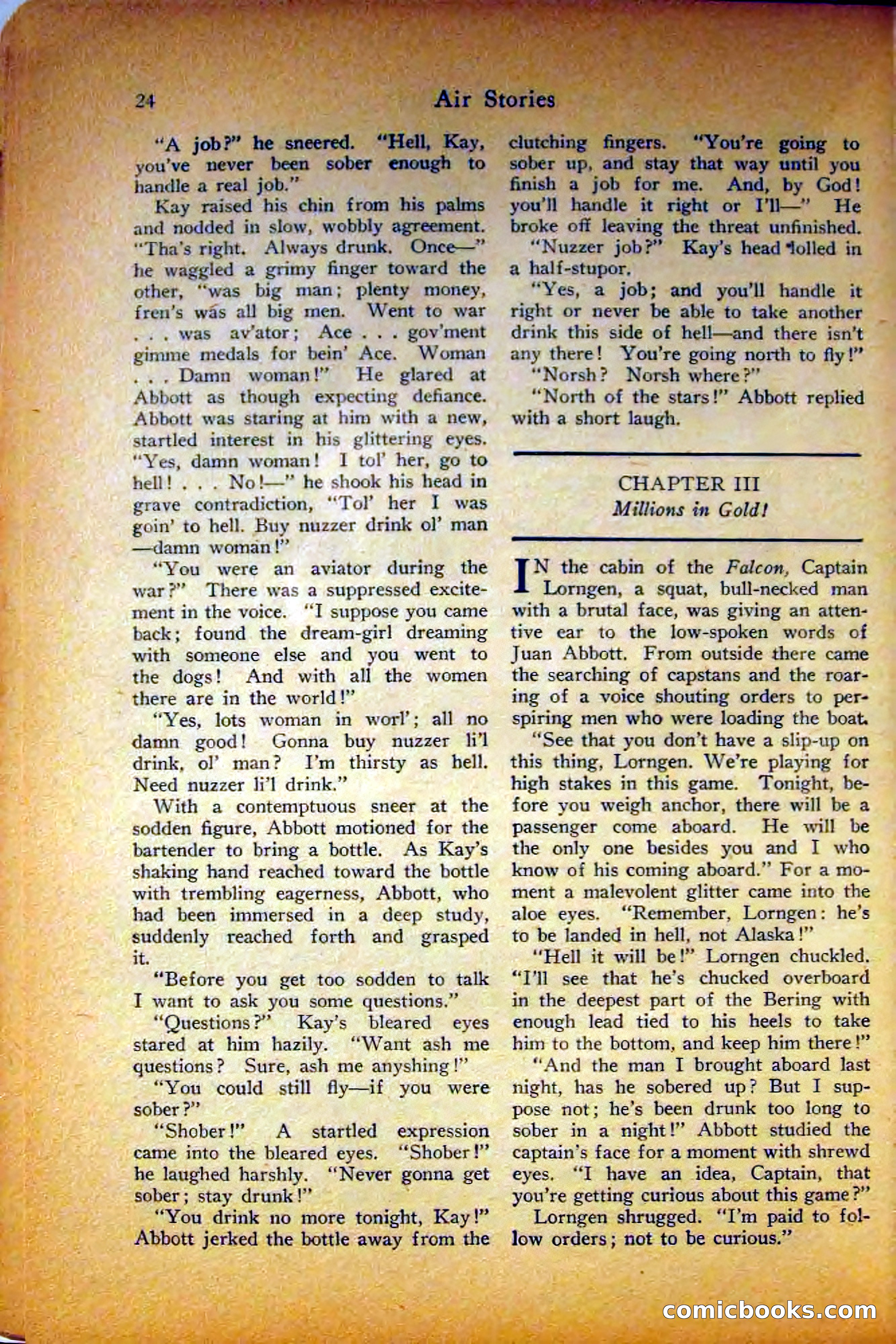 Air Stories, August 1927 — page 28 of 132