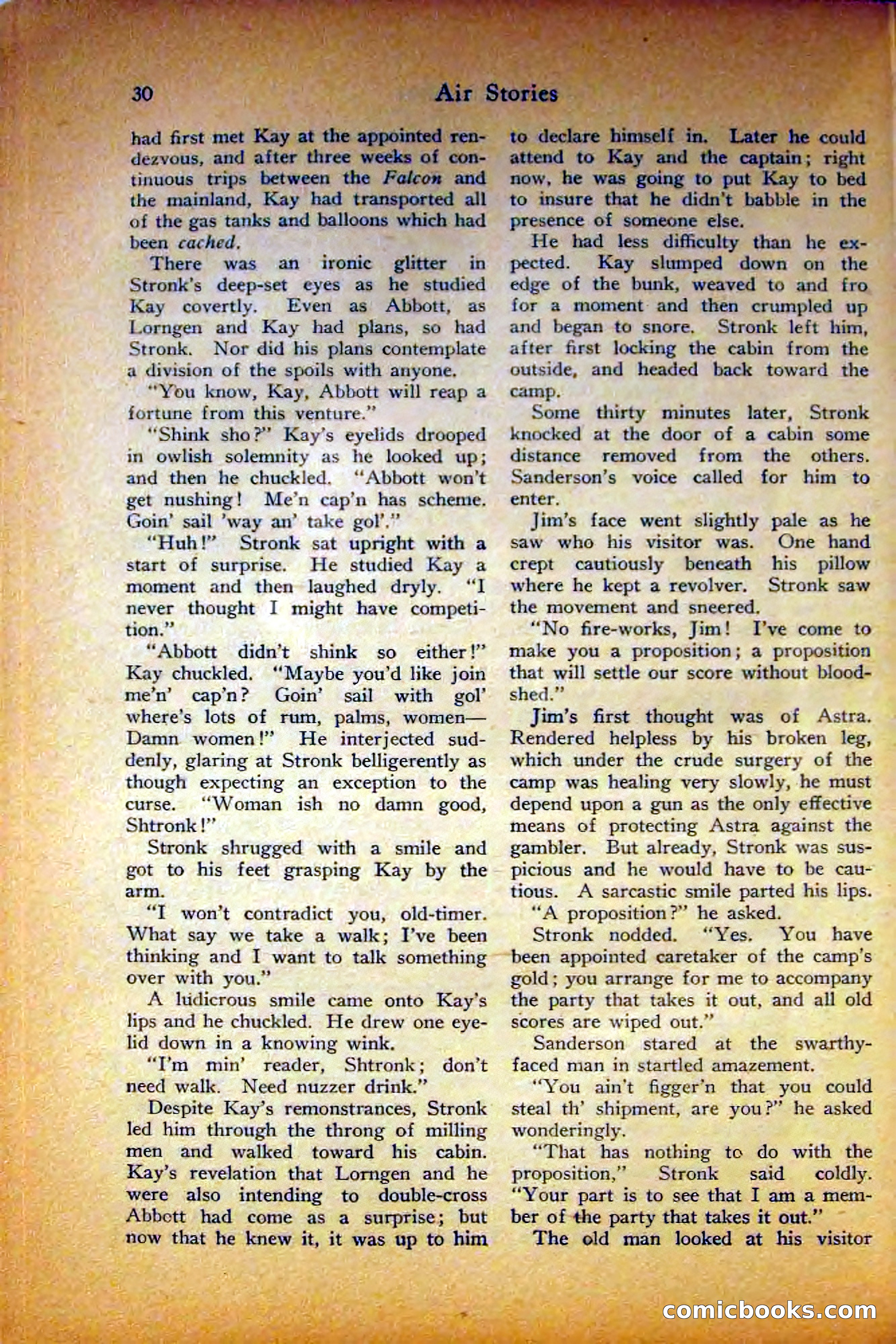 Air Stories, August 1927 — page 34 of 132