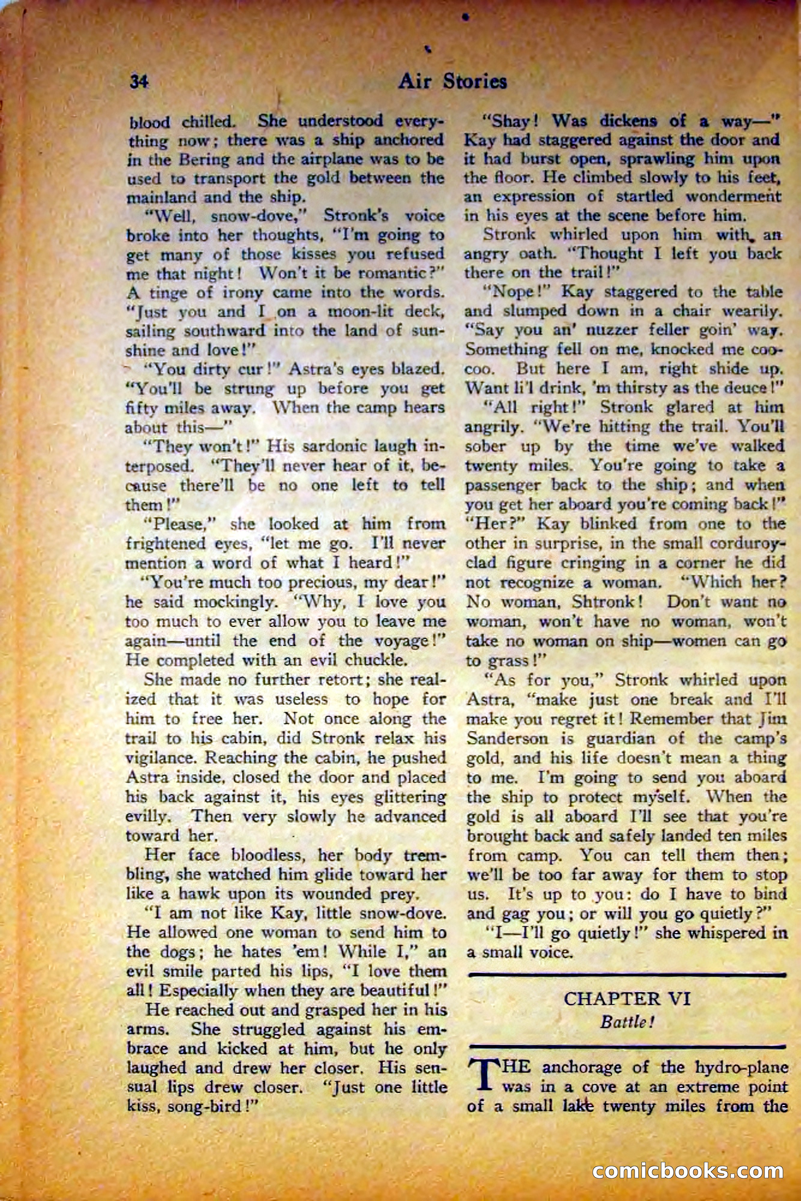 Air Stories, August 1927 — page 38 of 132