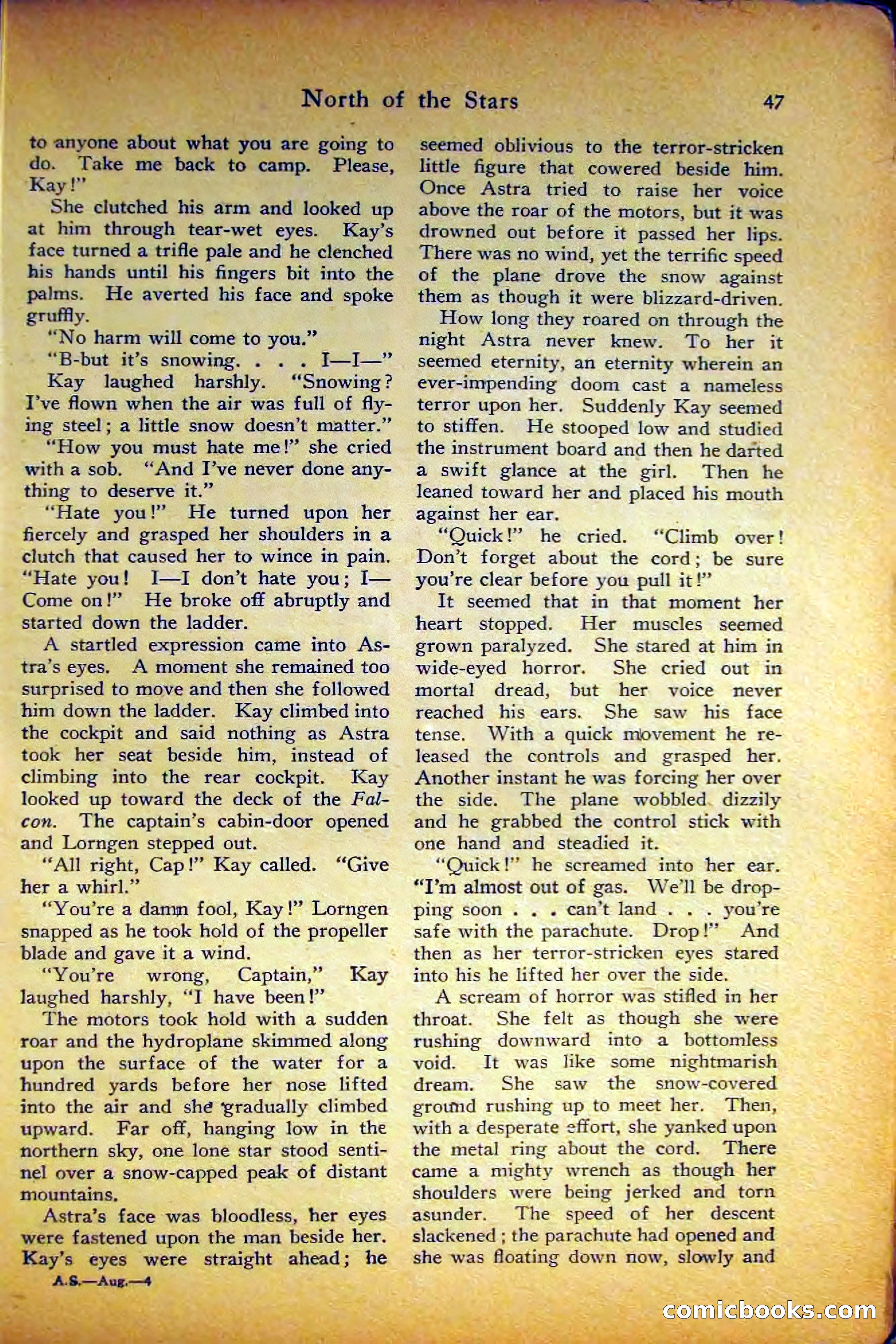 Air Stories, August 1927 — page 51 of 132