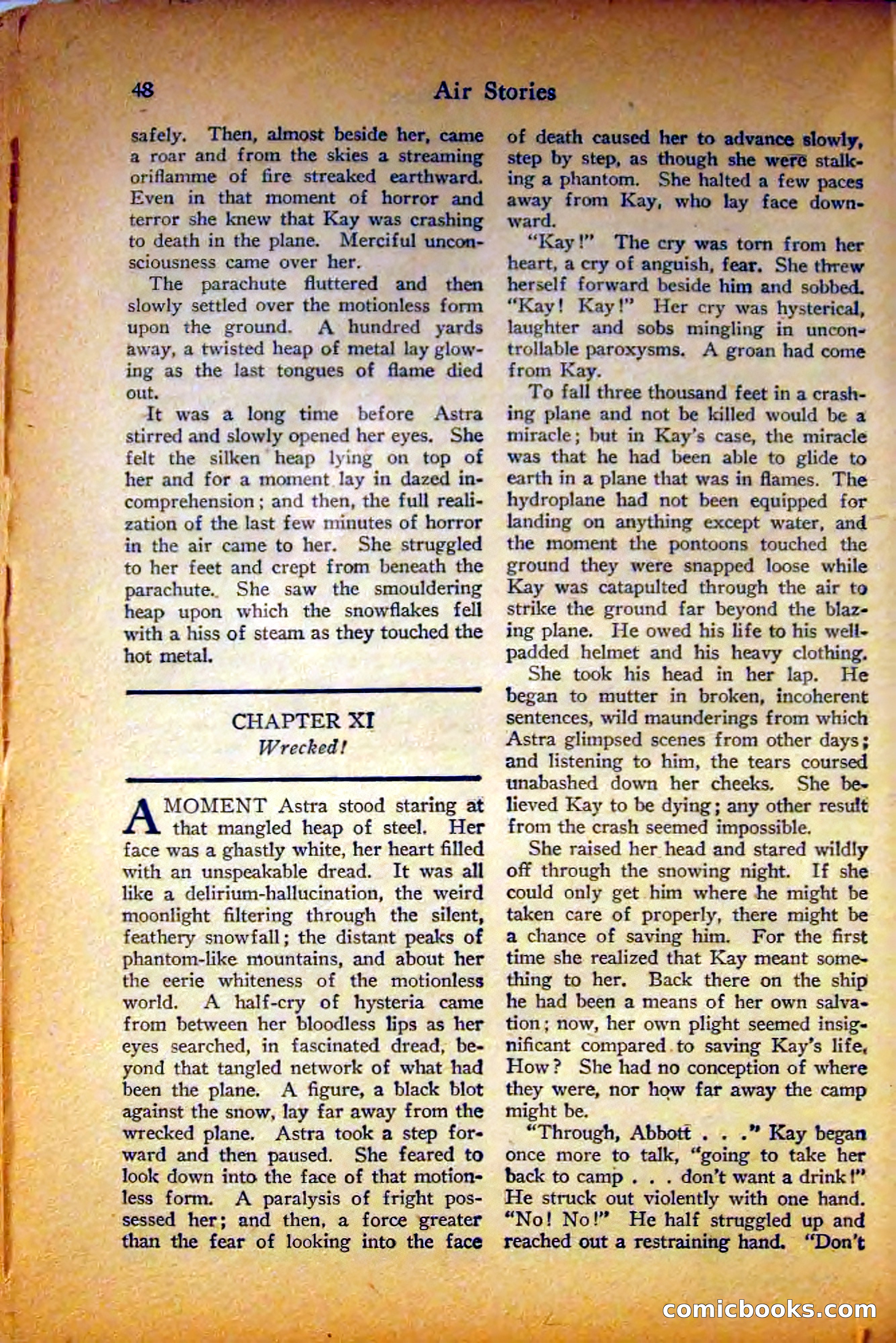 Air Stories, August 1927 — page 52 of 132