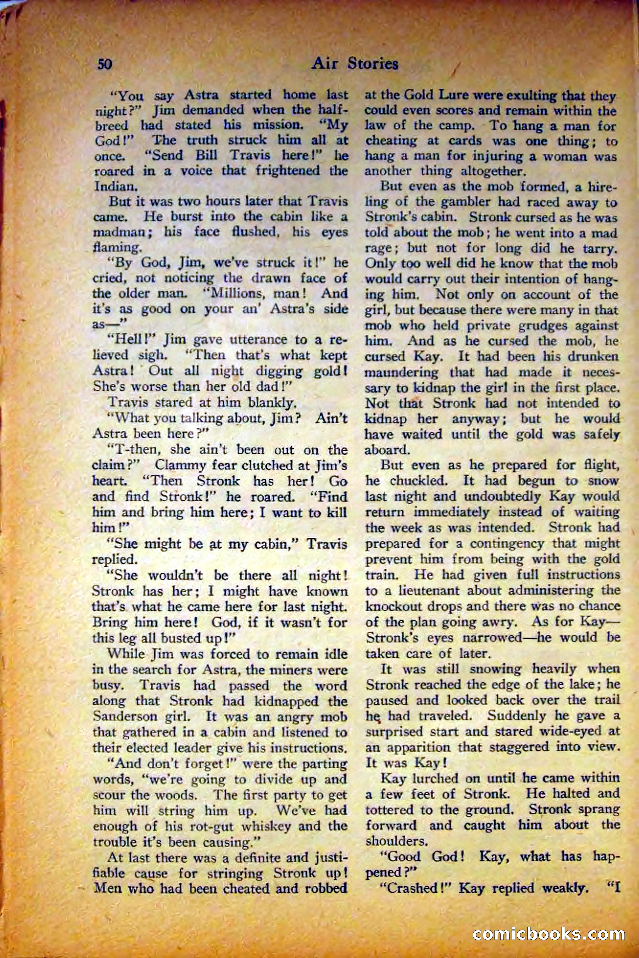 Air Stories, August 1927 — page 54 of 132