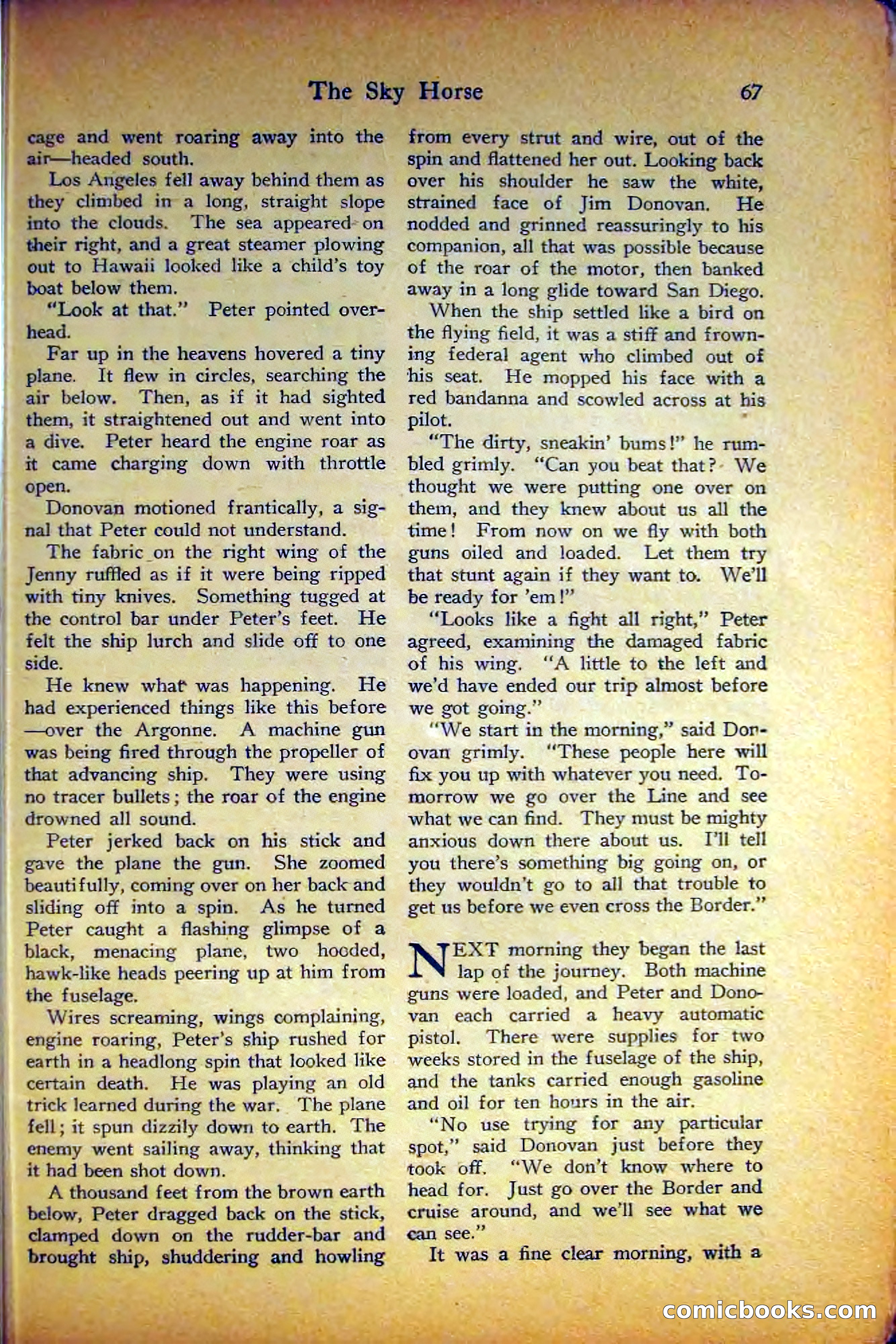 Air Stories, August 1927 — page 71 of 132