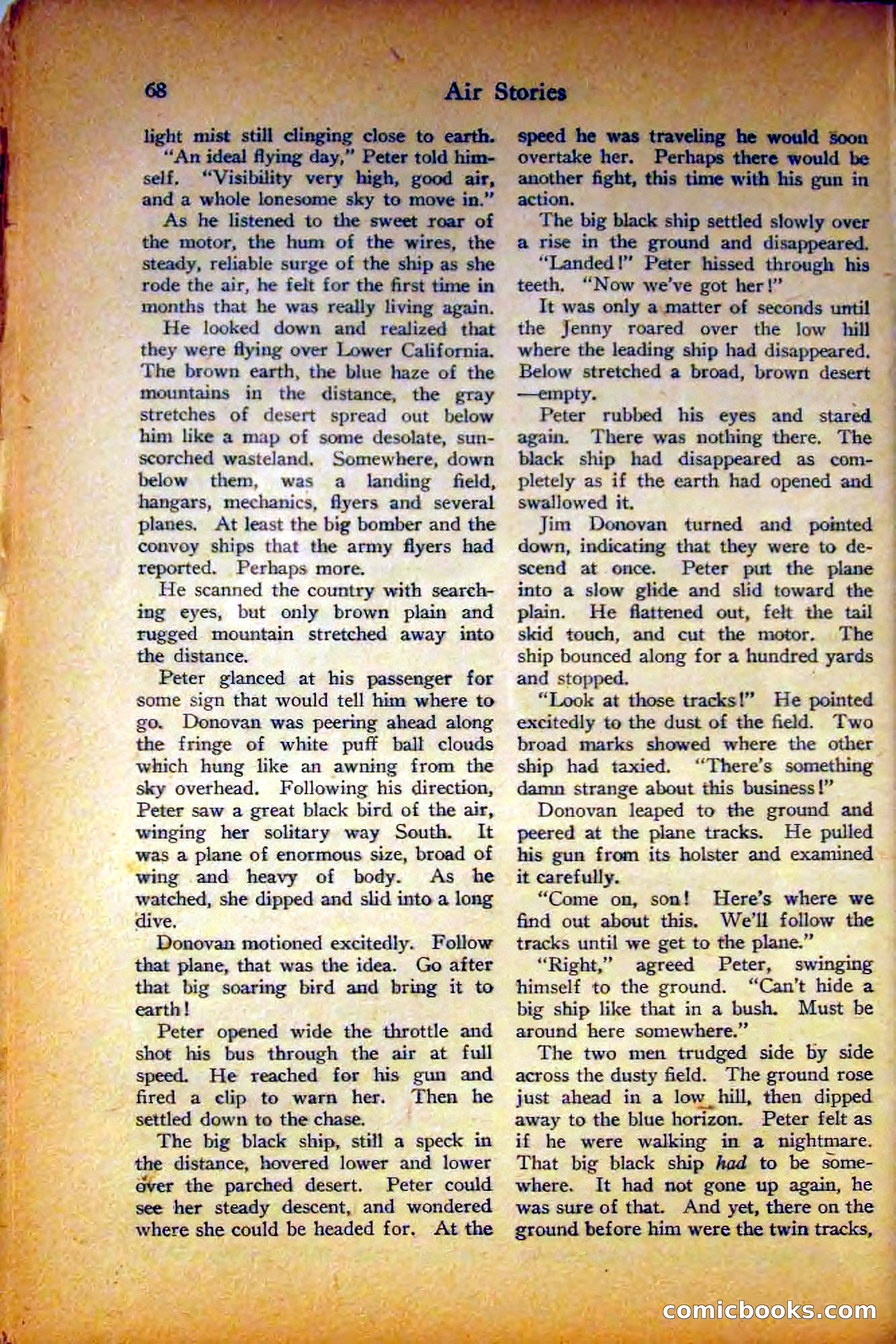 Air Stories, August 1927 — page 72 of 132