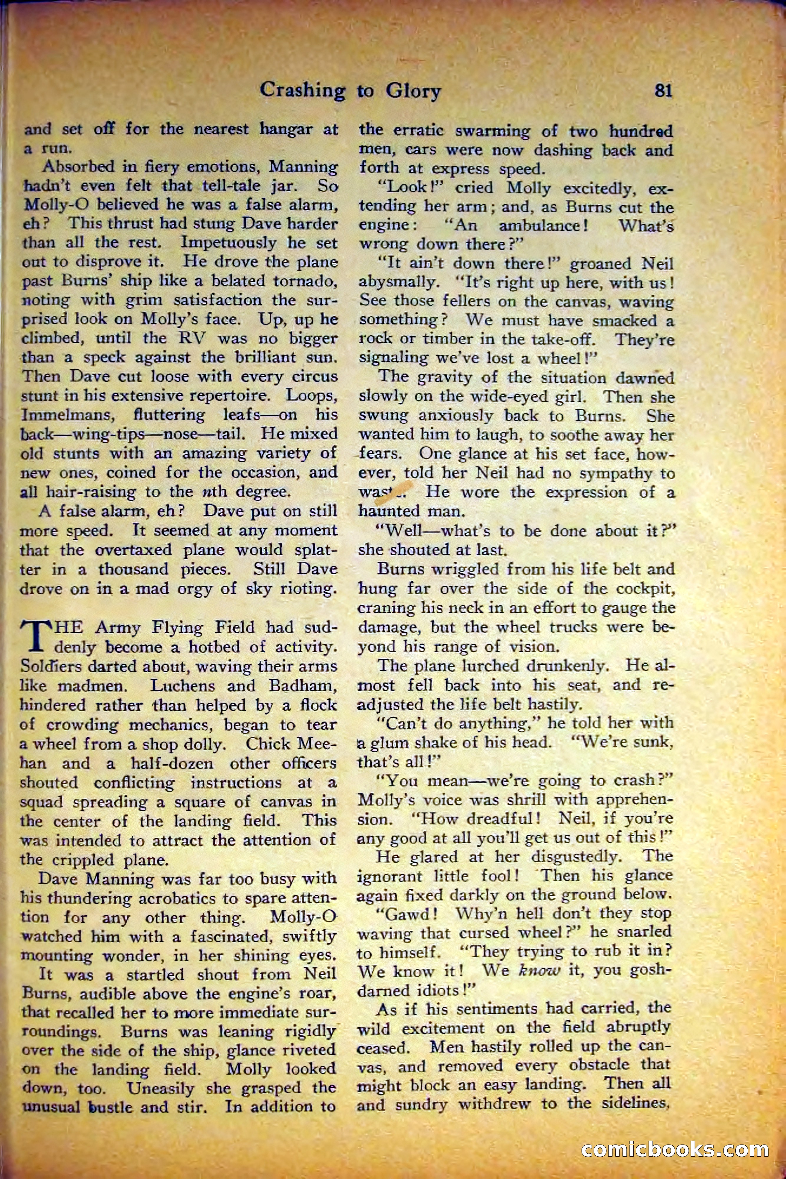 Air Stories, August 1927 — page 85 of 132