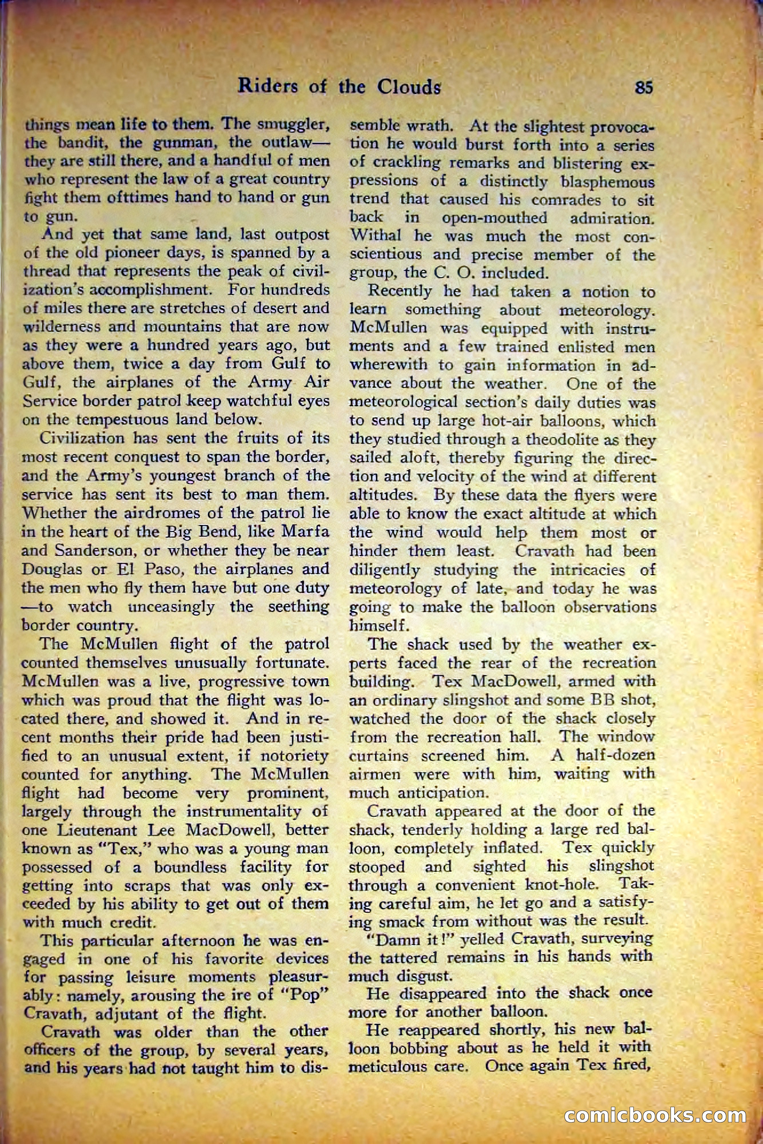Air Stories, August 1927 — page 89 of 132