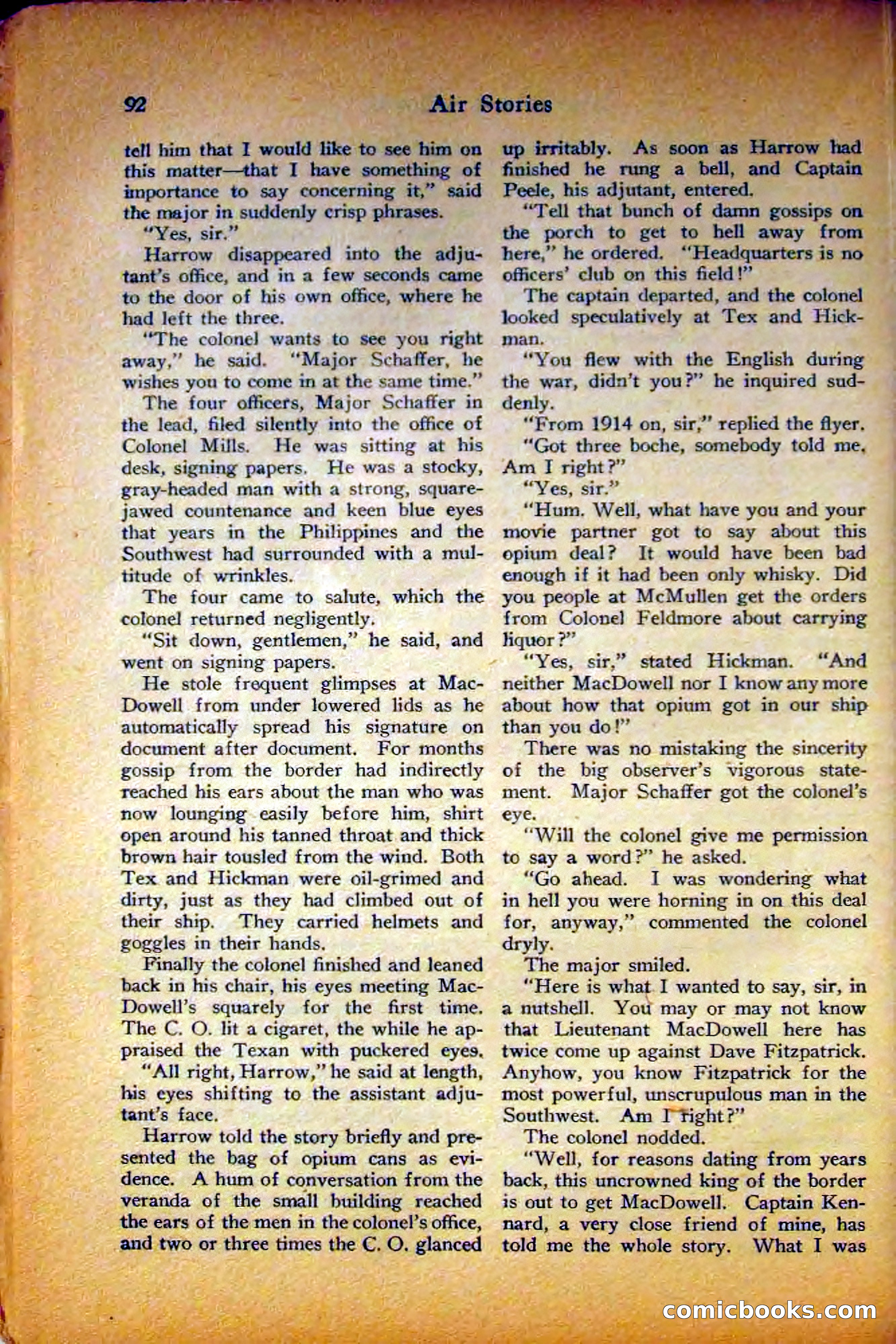 Air Stories, August 1927 — page 96 of 132