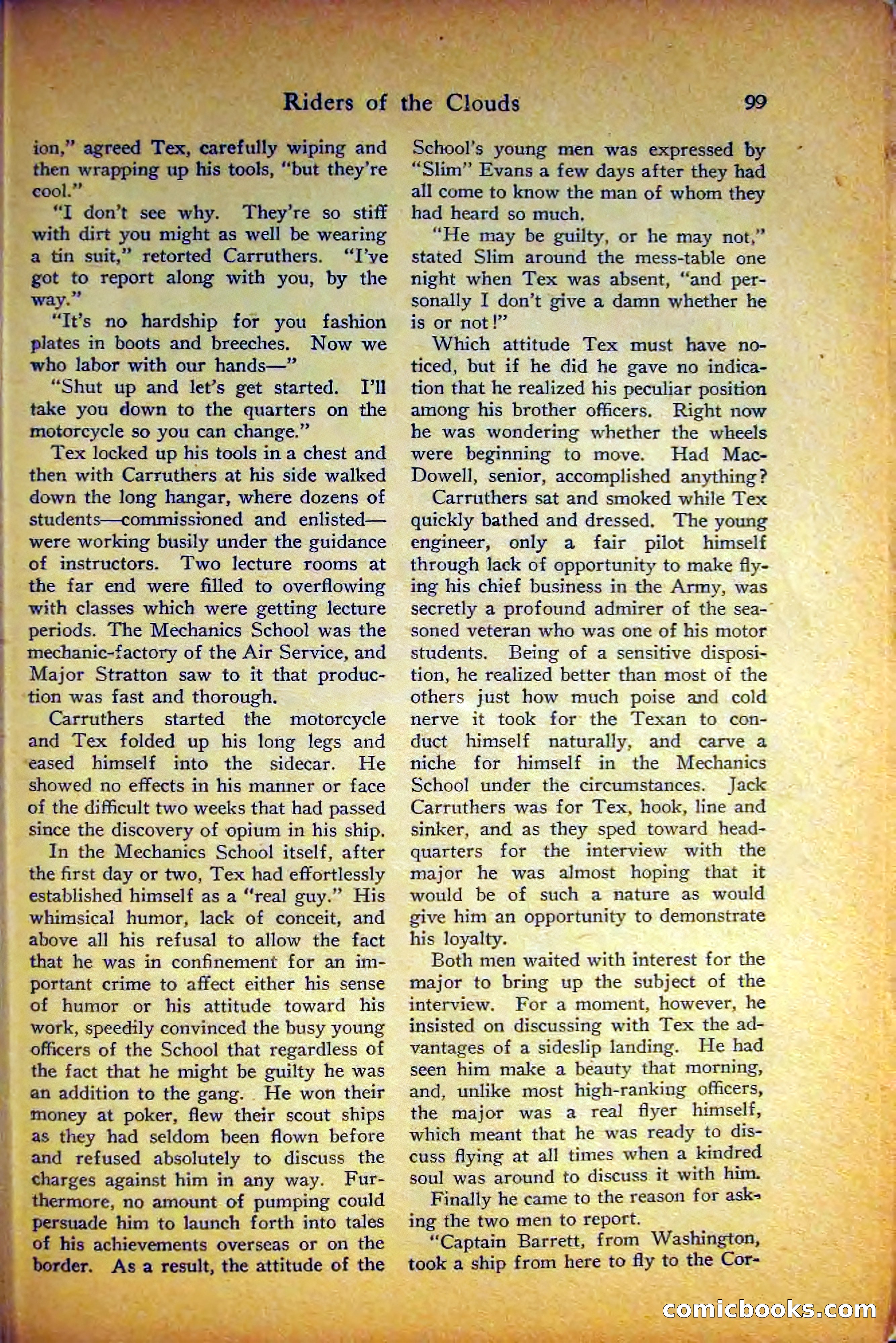Air Stories, August 1927 — page 103 of 132