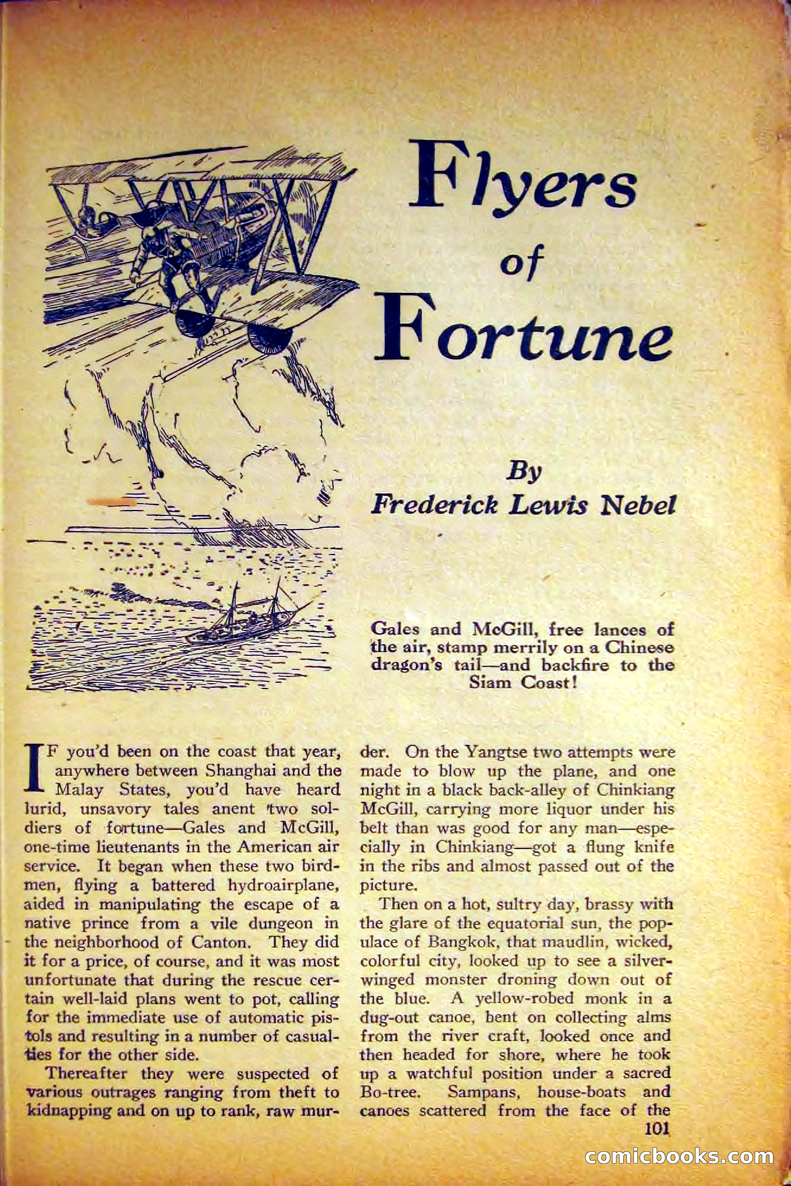 Air Stories, August 1927 — page 105 of 132