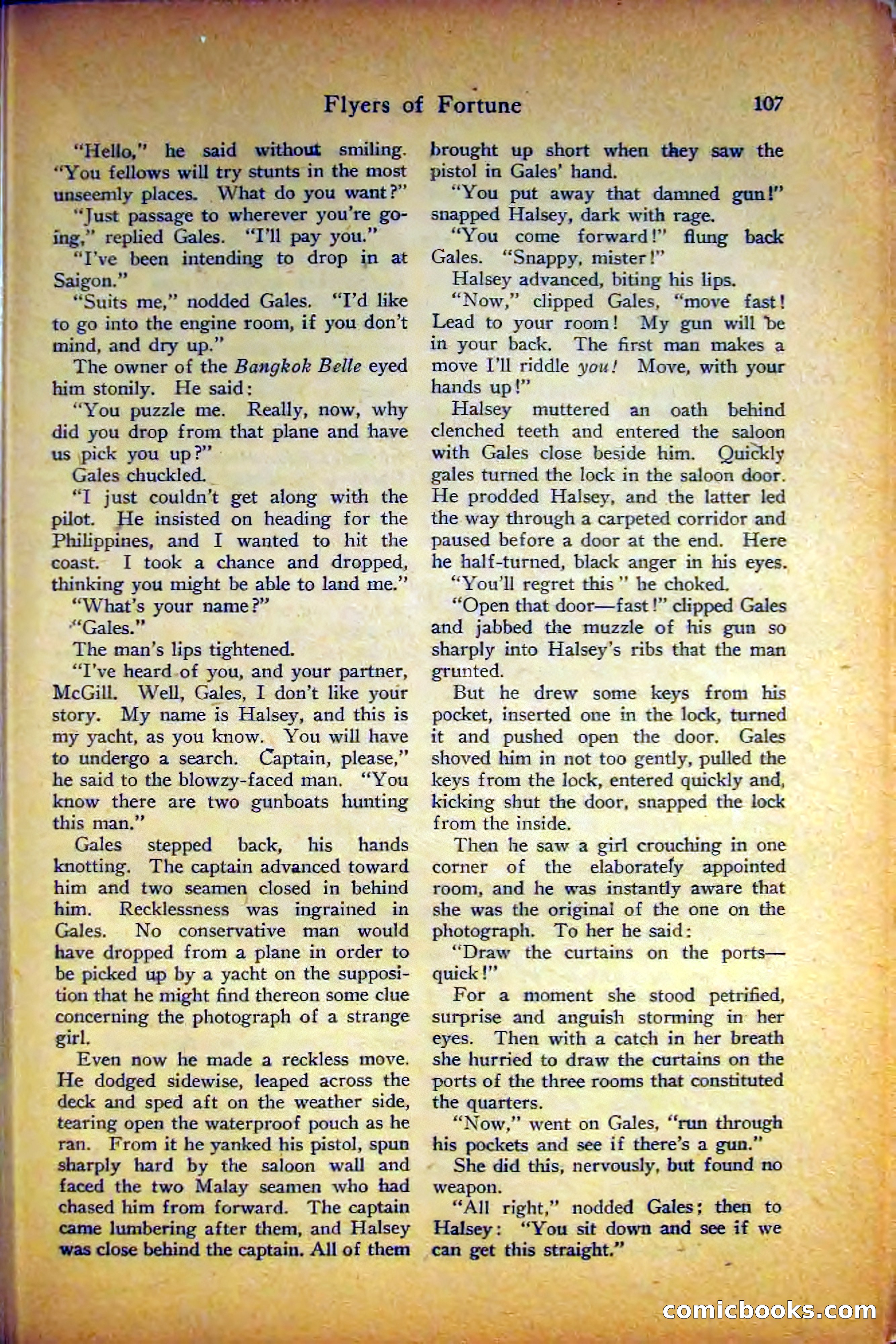Air Stories, August 1927 — page 111 of 132