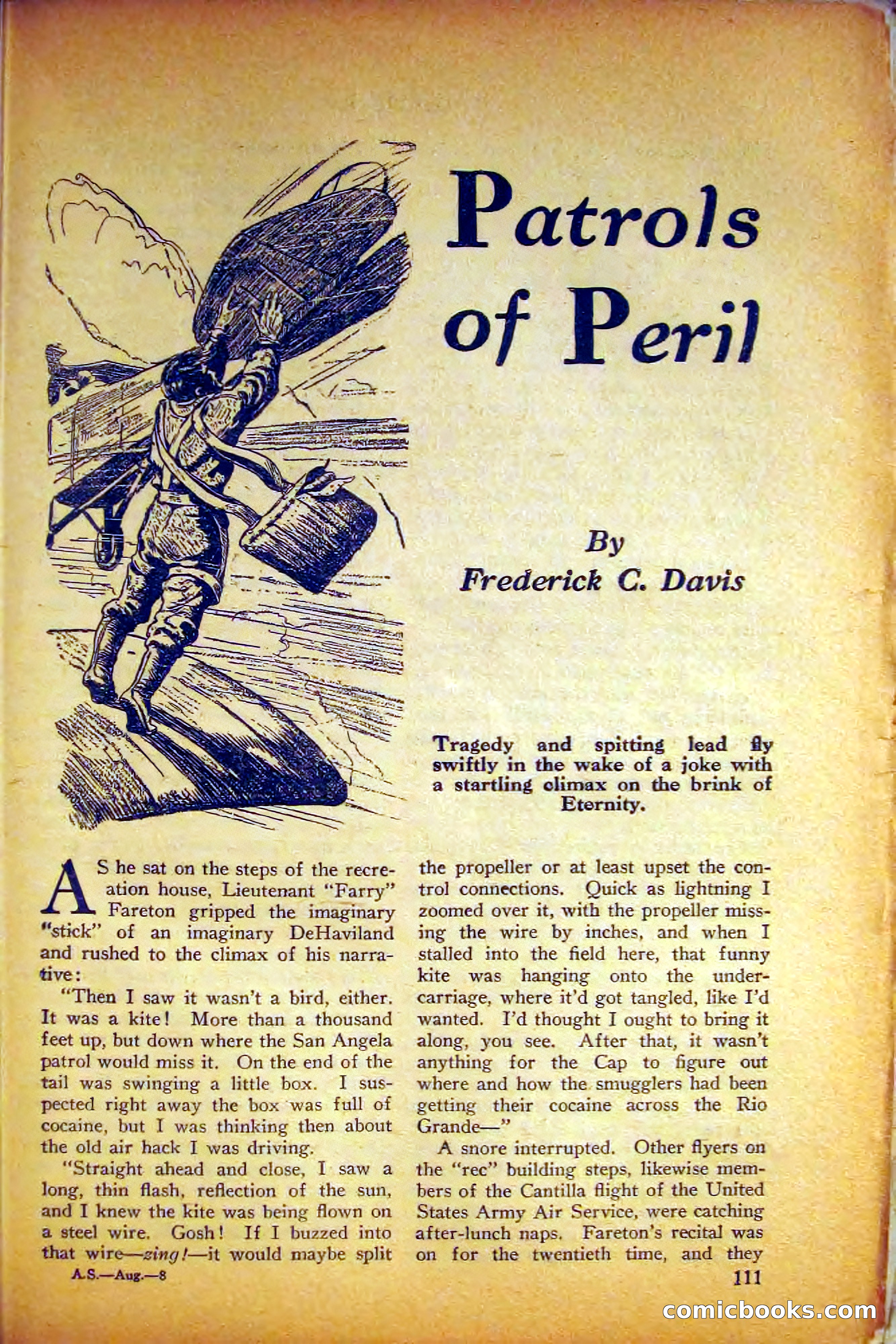 Air Stories, August 1927 — page 115 of 132