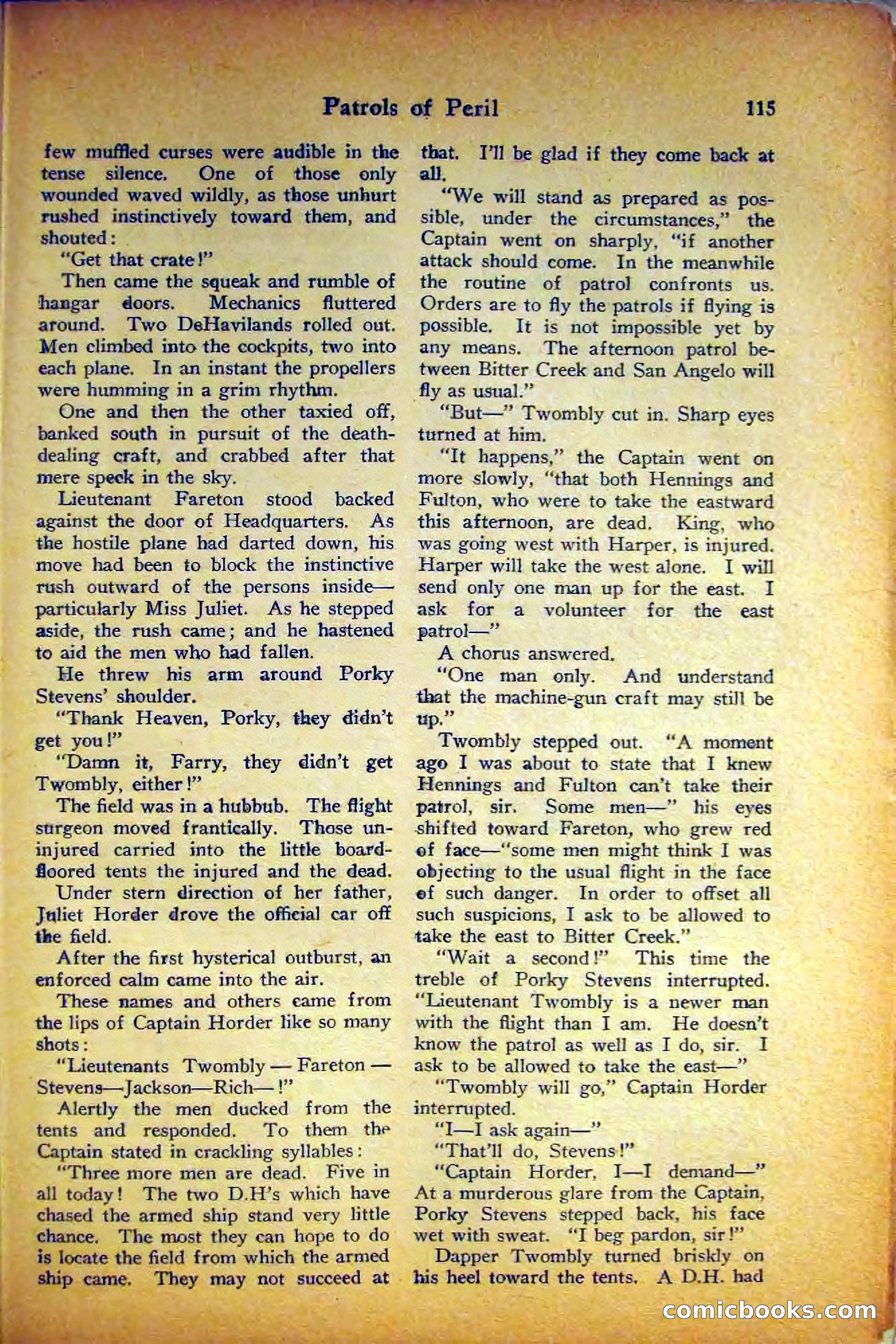 Air Stories, August 1927 — page 119 of 132
