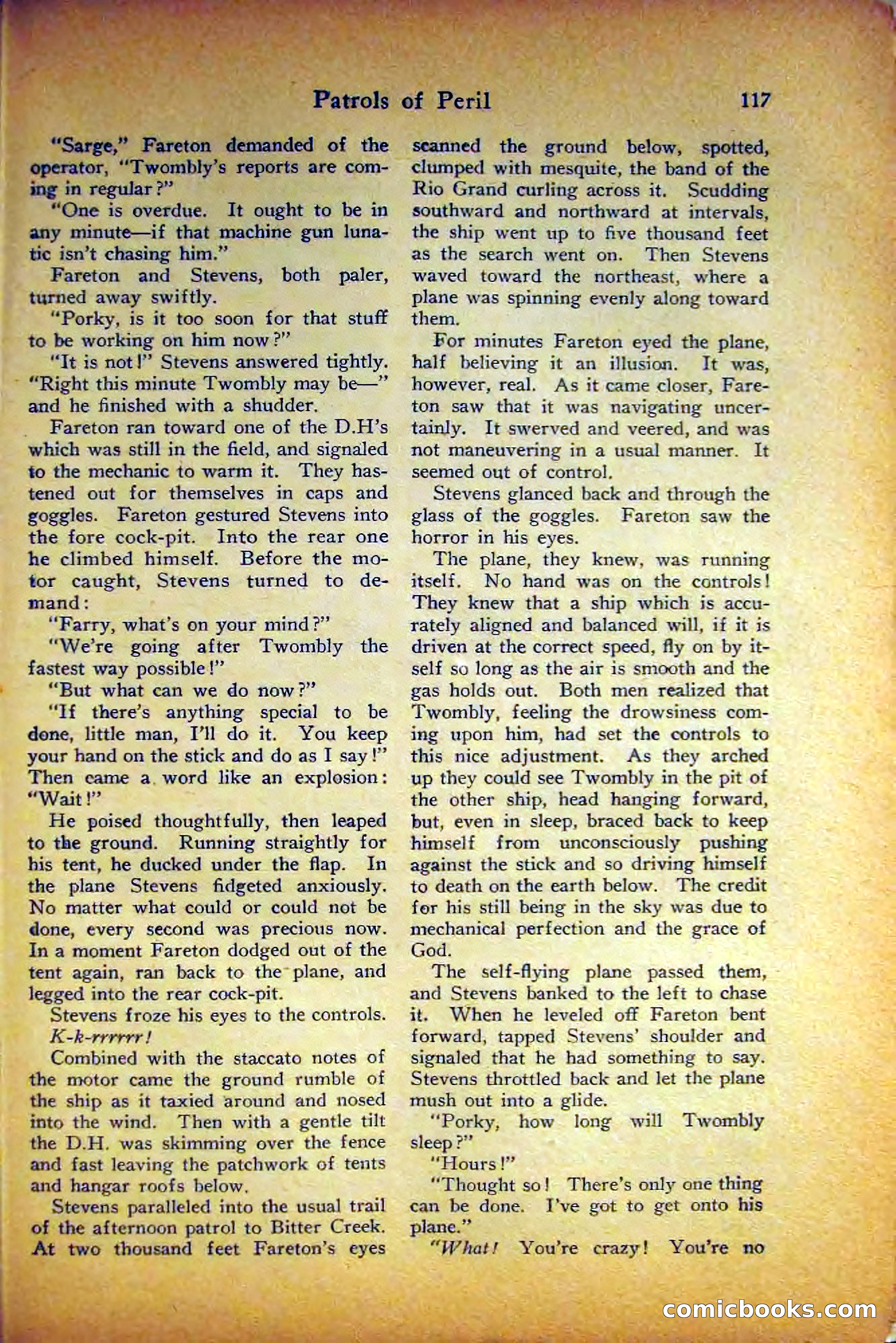 Air Stories, August 1927 — page 121 of 132