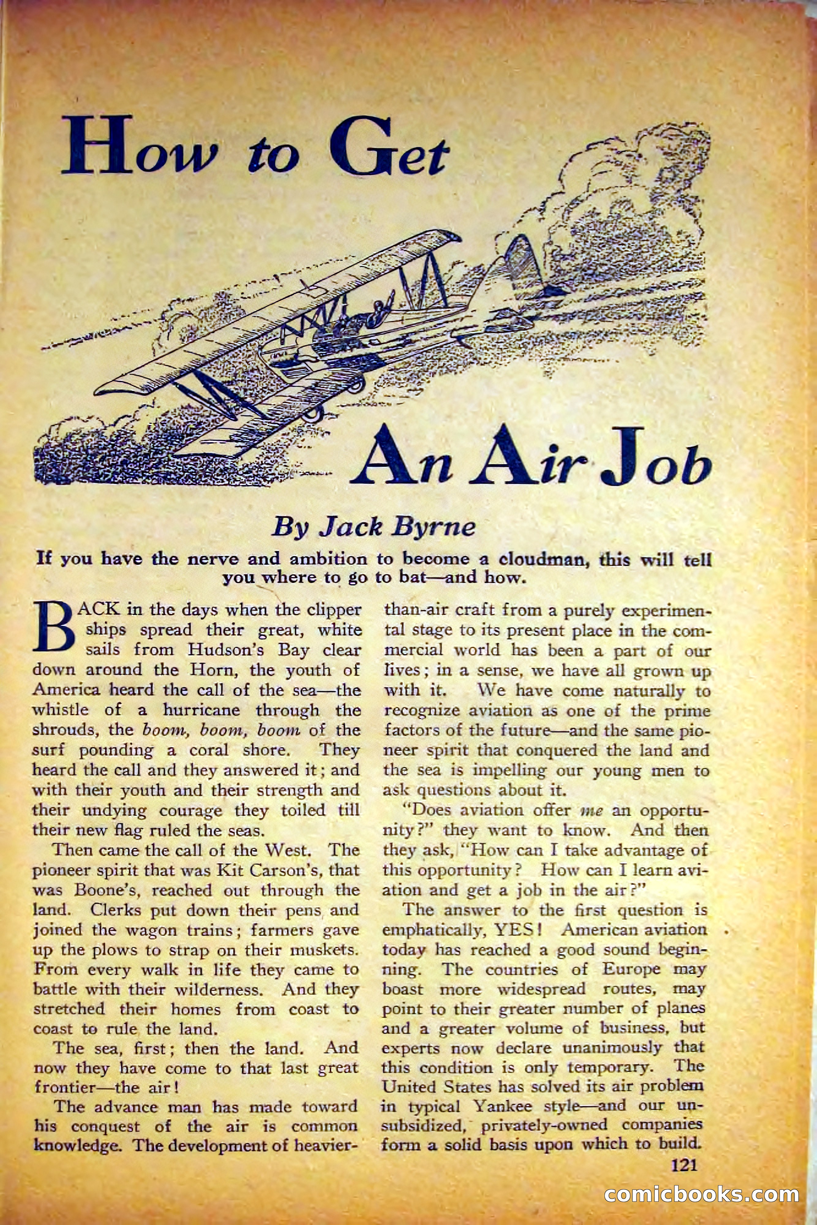 Air Stories, August 1927 — page 125 of 132