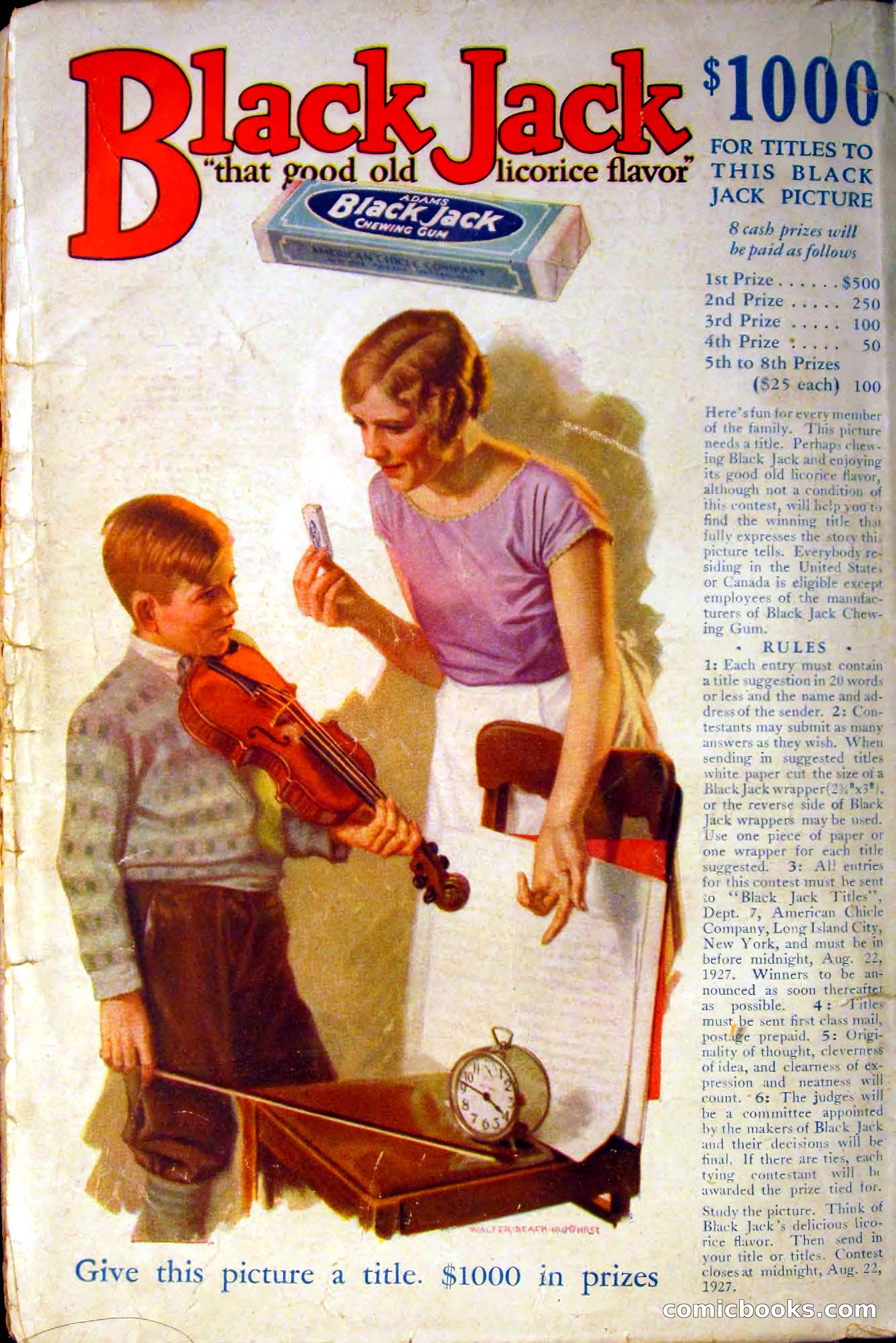 Air Stories, August 1927 — page 132 of 132